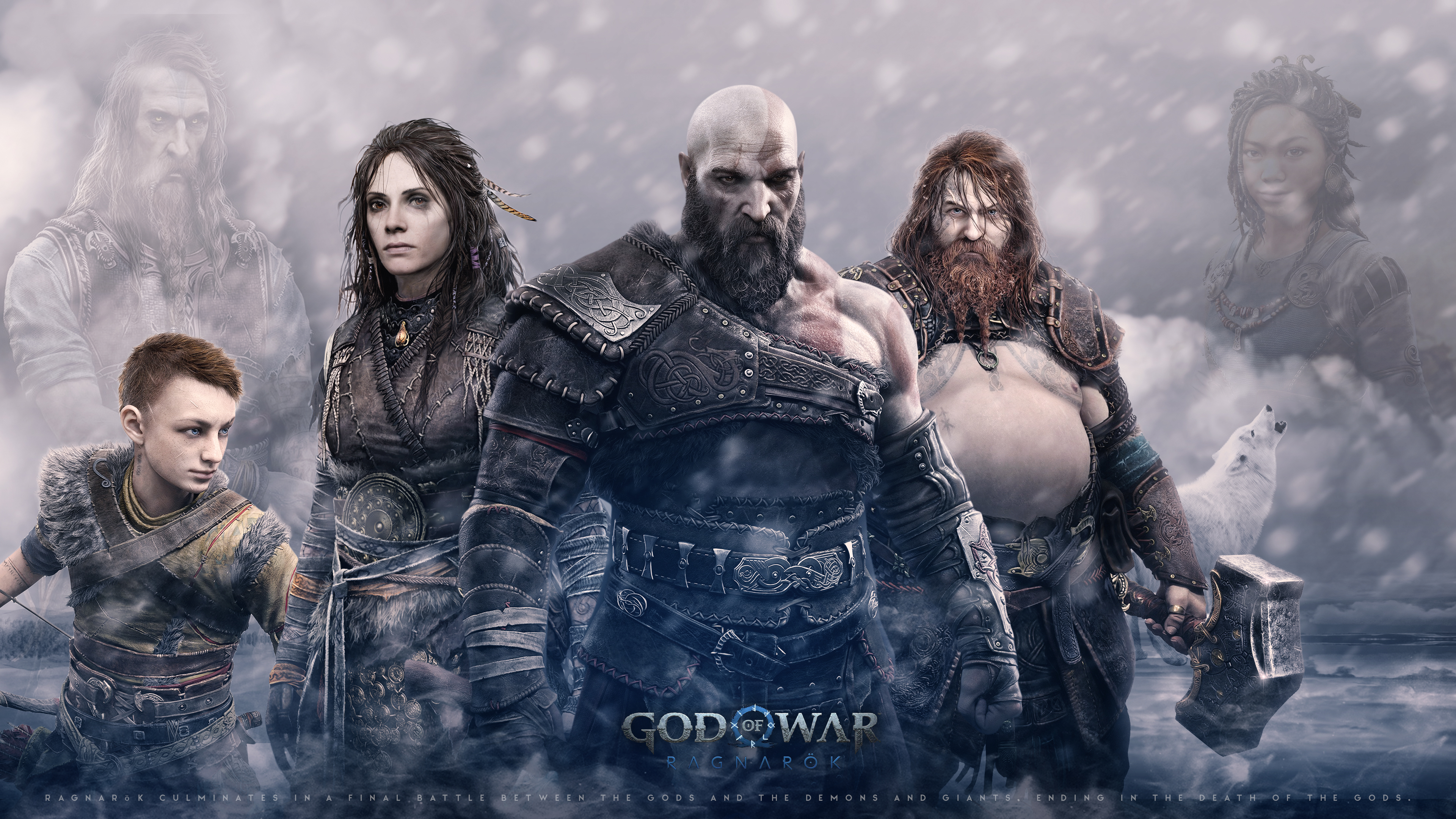 God of War Ragnarok 2021 Wallpapers