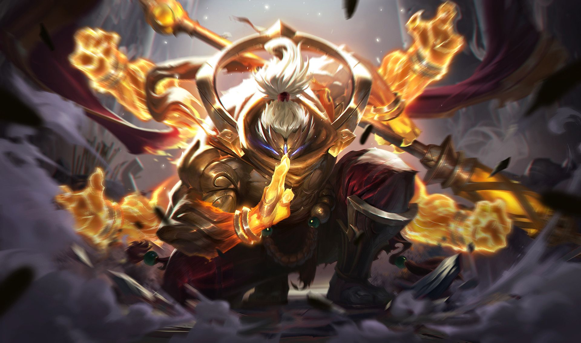 God Staff Jax Wallpapers