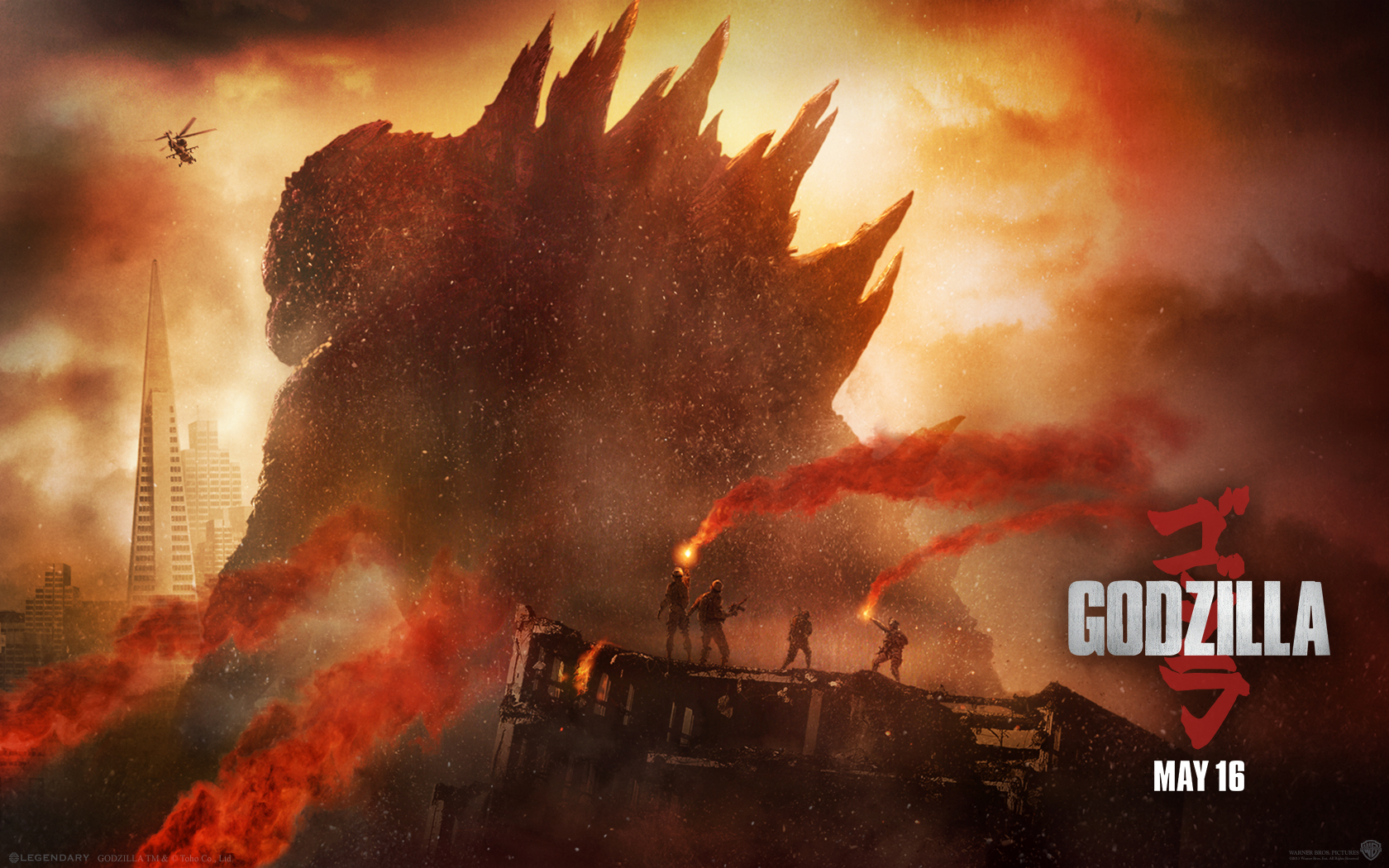 Godzilla (2014) Wallpapers