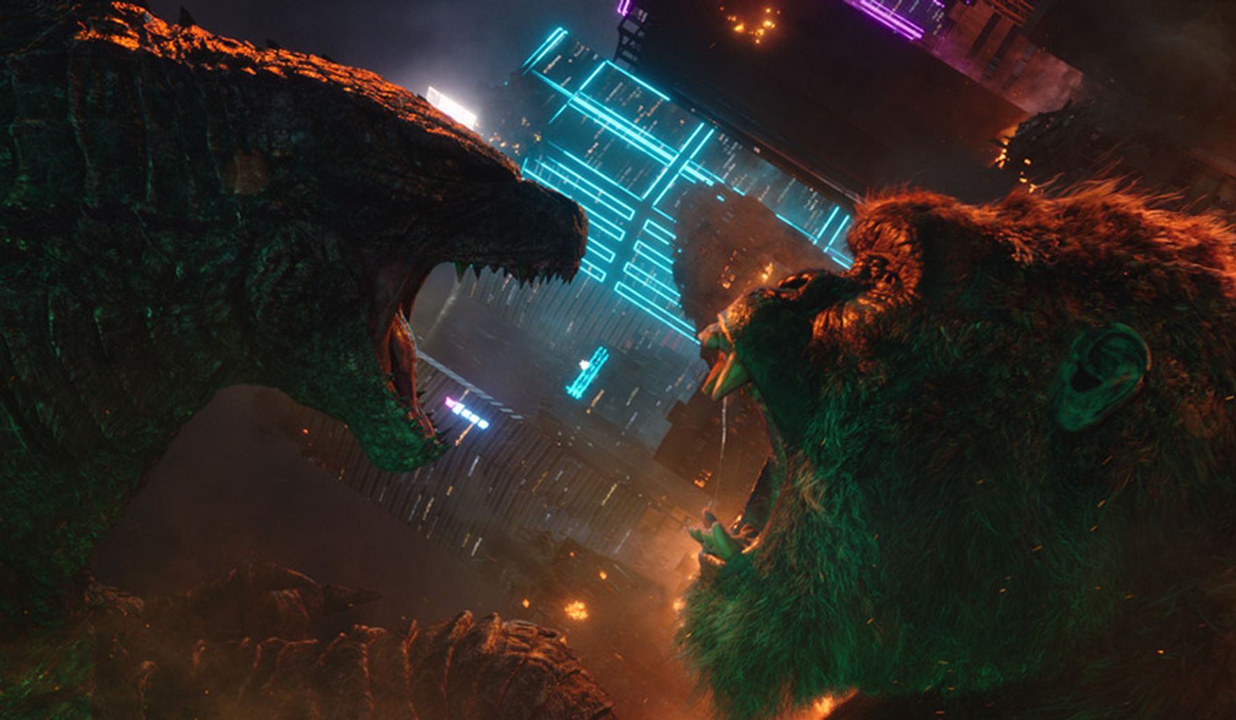 Godzilla And Kong Team Up Wallpapers