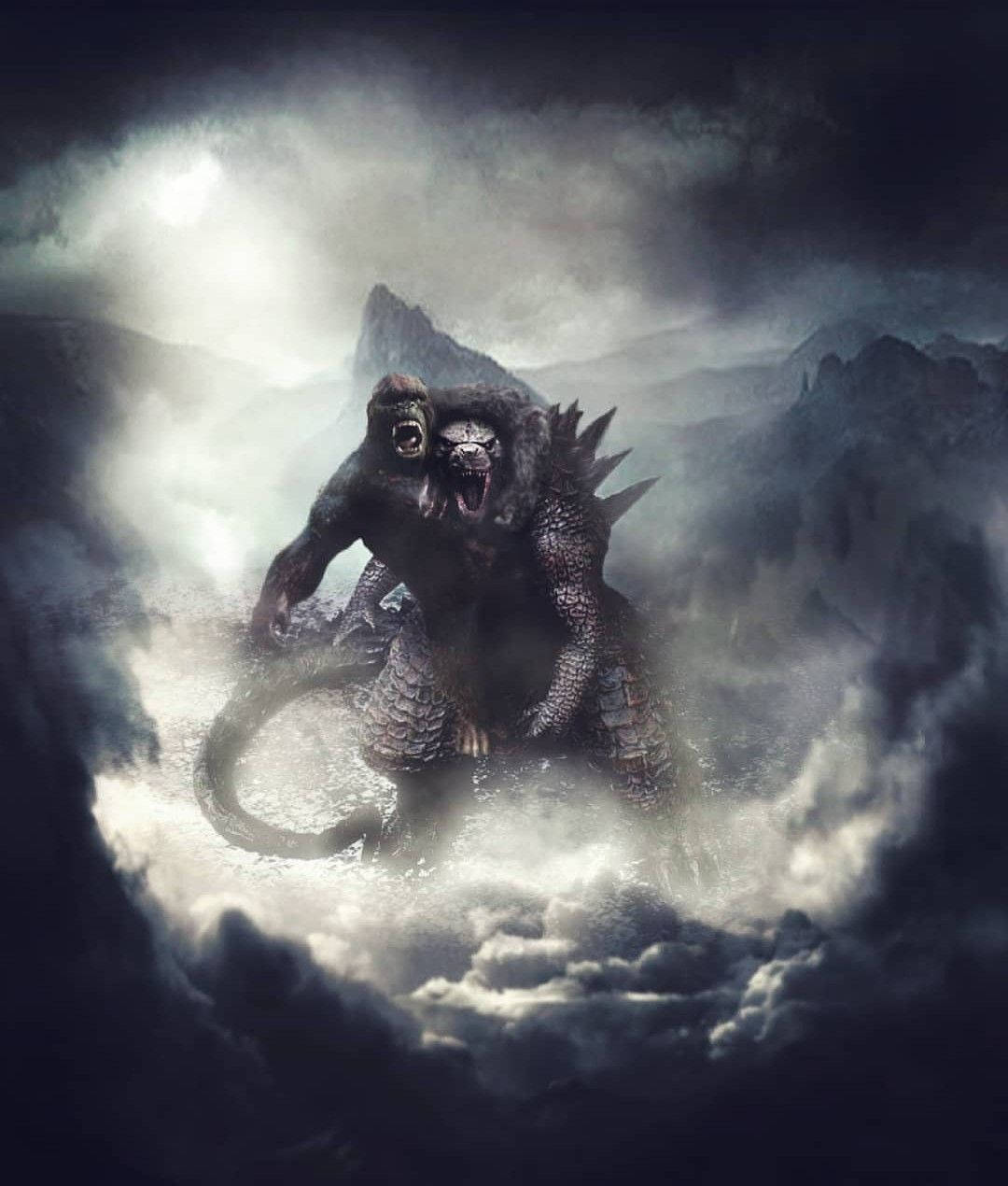 Godzilla And Kong Team Up Wallpapers