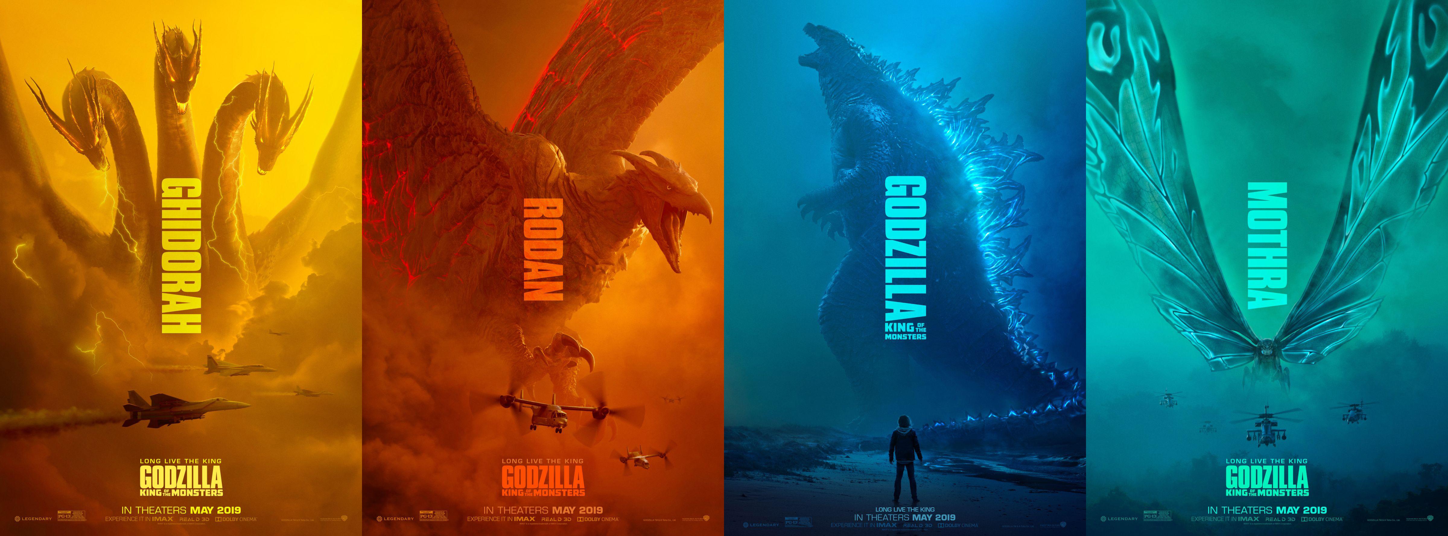 Godzilla King Of The Monsters 2019 Poster Wallpapers