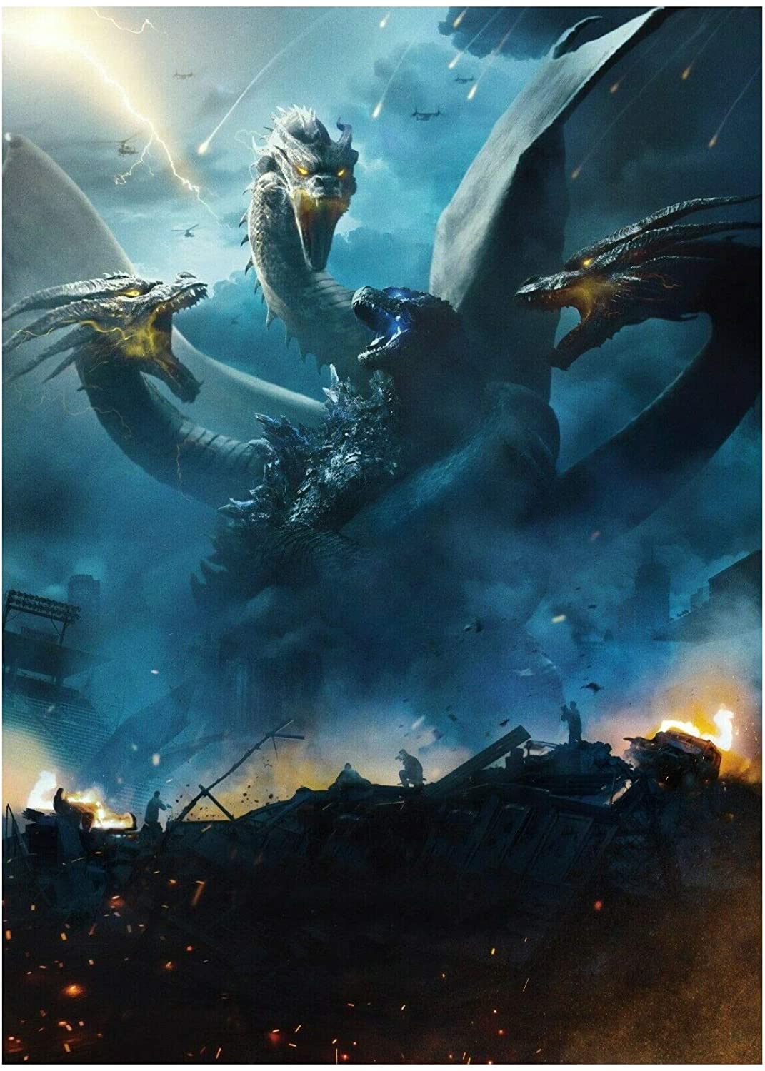 Godzilla King Of The Monsters Minimalist Wallpapers