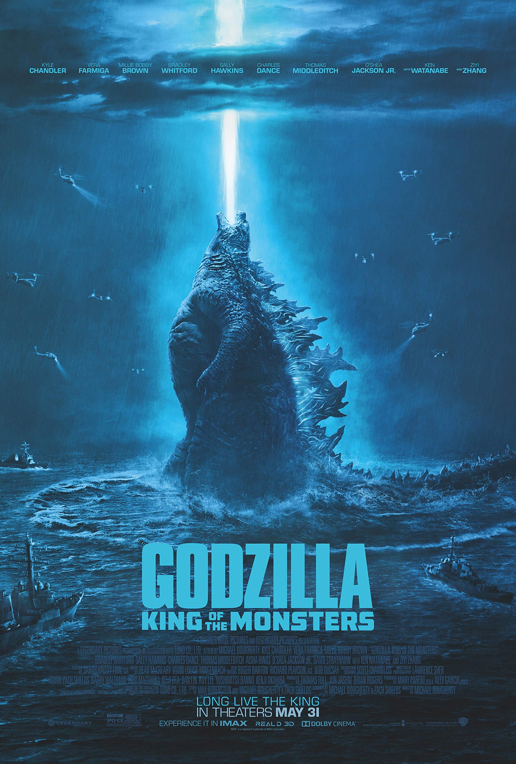 Godzilla King Of The Monsters Movie Poster Wallpapers