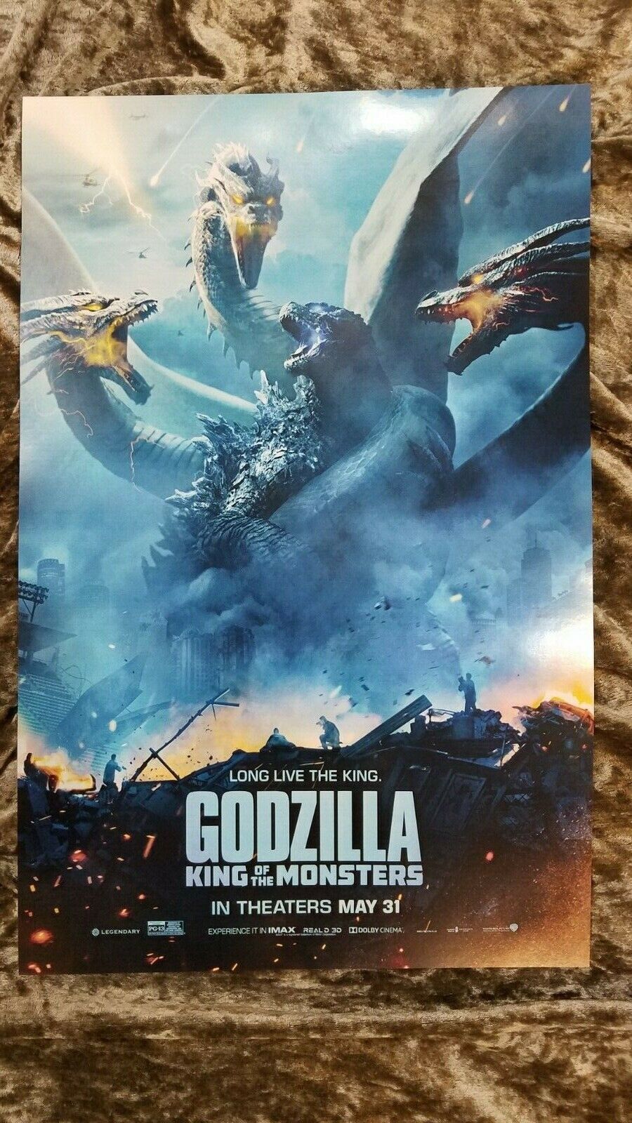 Godzilla King Of The Monsters Movie Poster Wallpapers