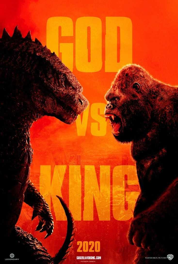 Godzilla Vs Kong King Characters Fan Poster Wallpapers