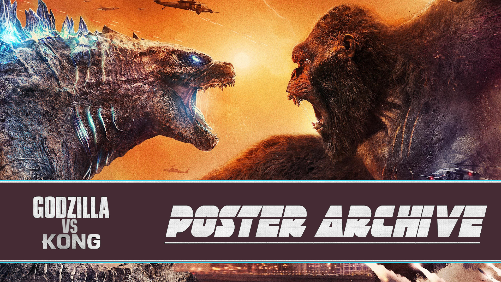 Godzilla Vs Kong King Characters Fan Poster Wallpapers