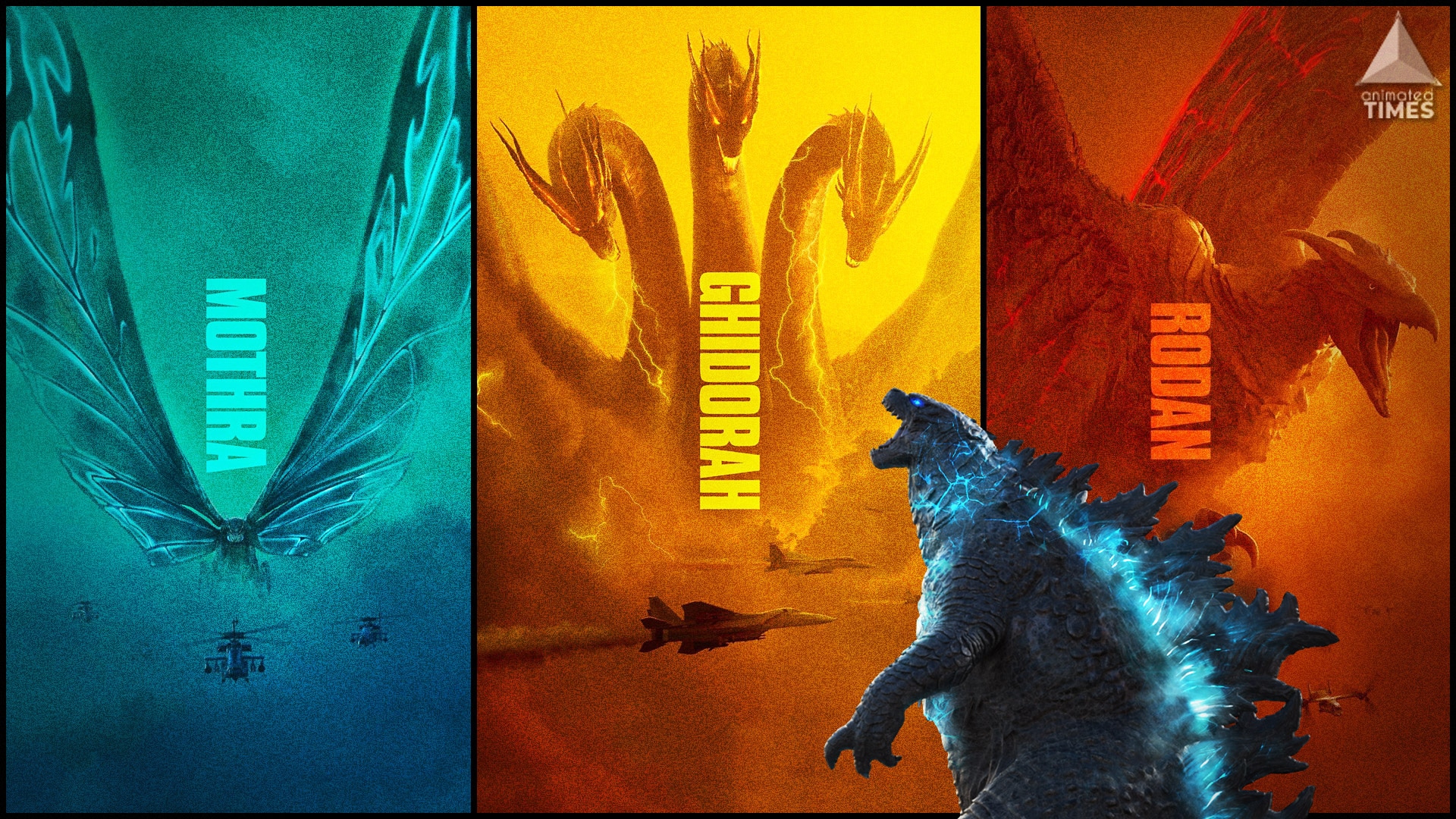 Godzilla Vs Kong King Characters Fan Poster Wallpapers