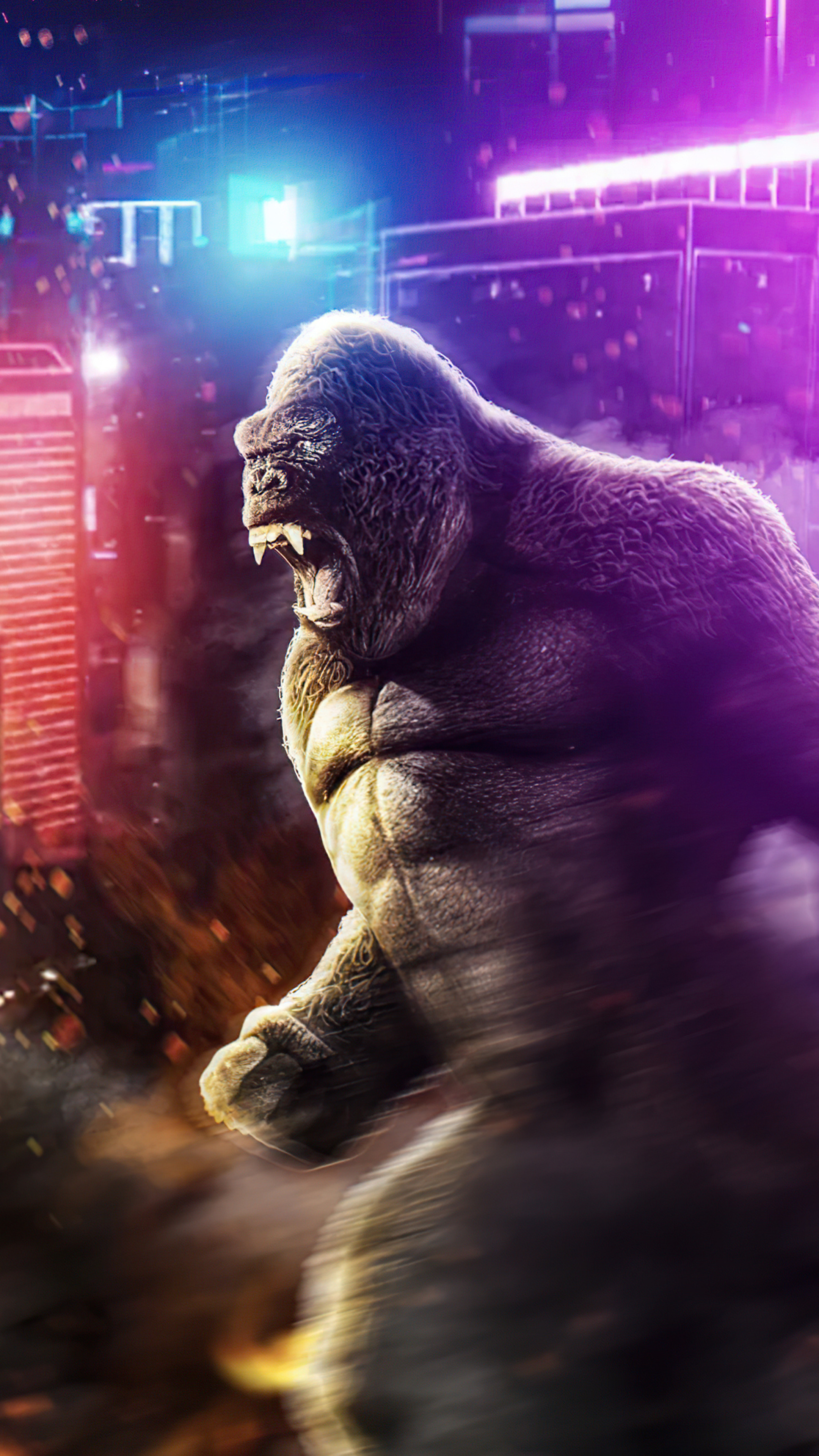 Godzilla Vs Kong New Fanart Wallpapers