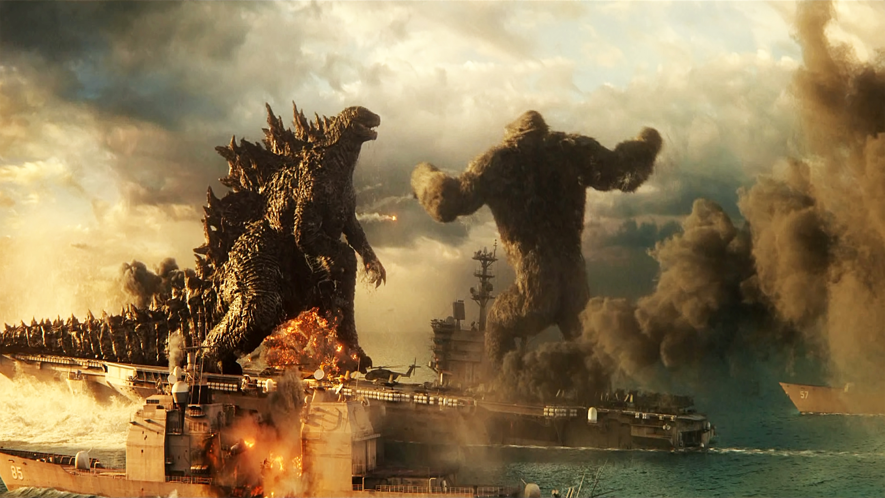 Godzilla Vs Kong New Fanart Wallpapers