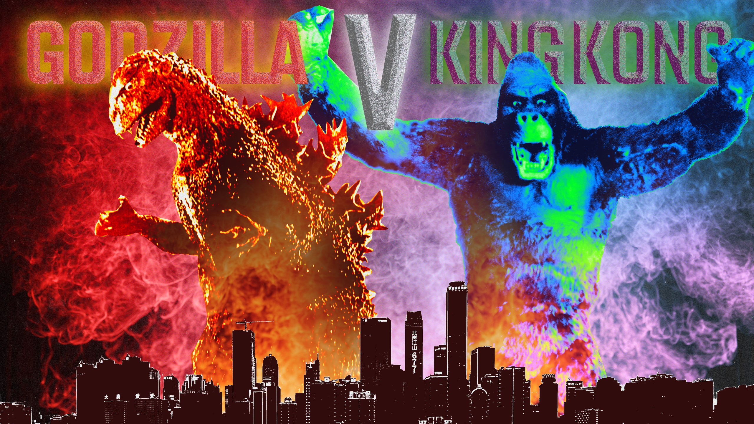 Godzilla X Kong Wallpapers