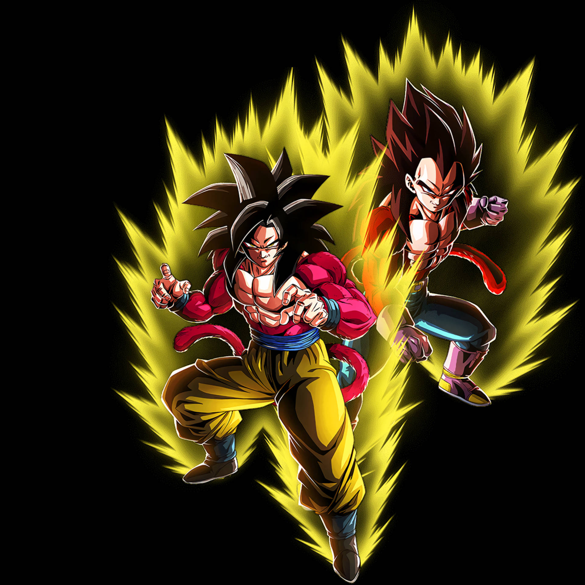 Goku &Amp; Vegeta Ssj4 Wallpapers