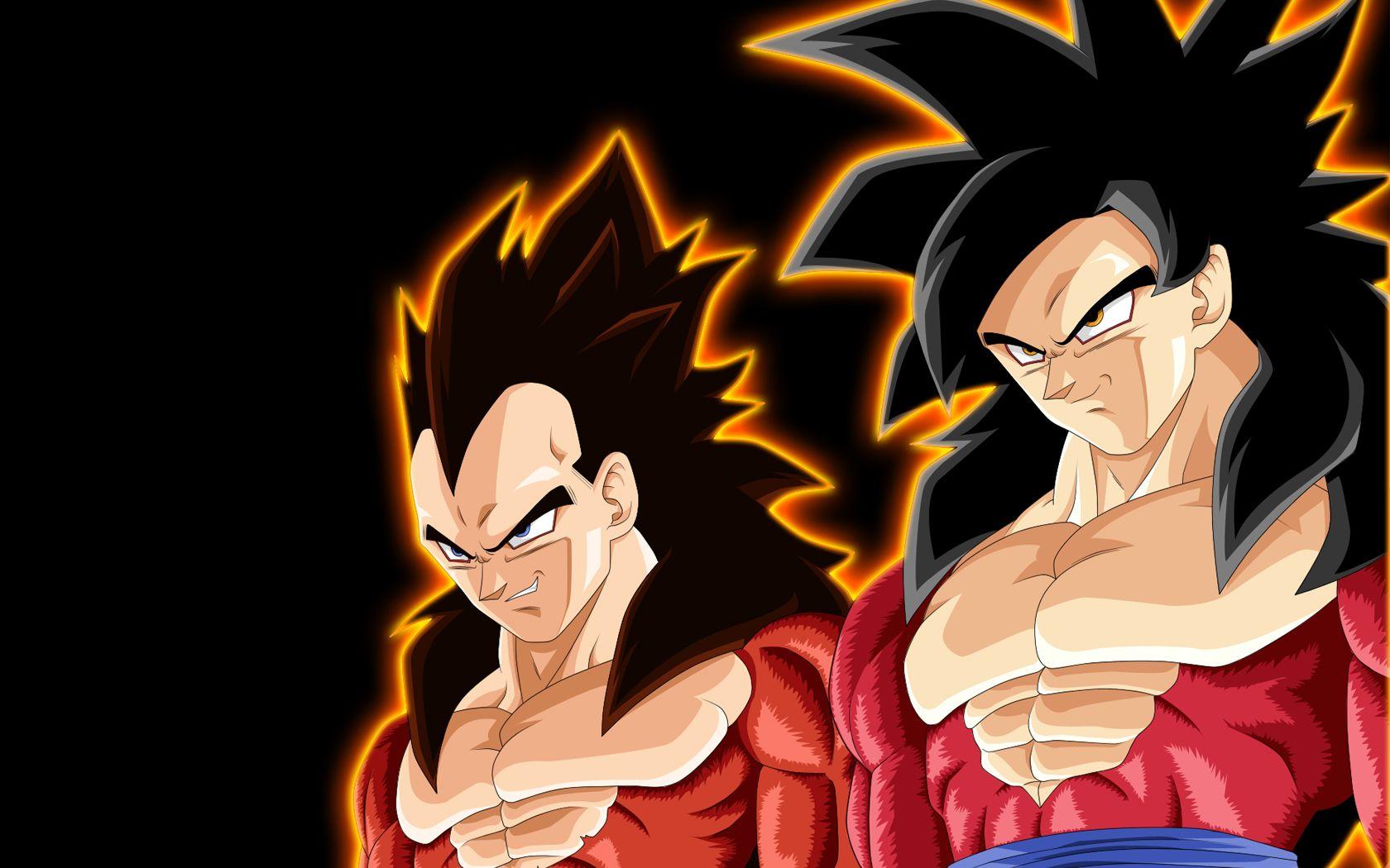 Goku &Amp; Vegeta Ssj4 Wallpapers