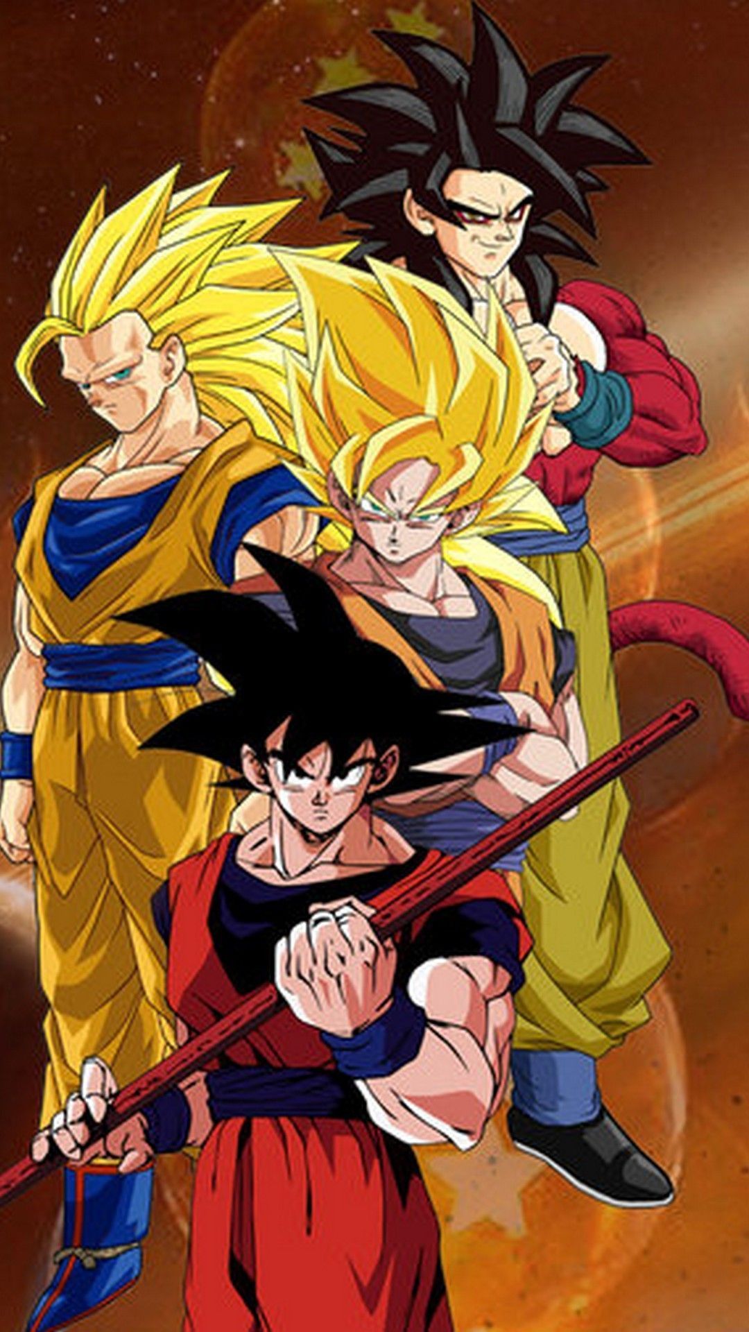 Goku &Amp; Vegeta Ssj4 Wallpapers