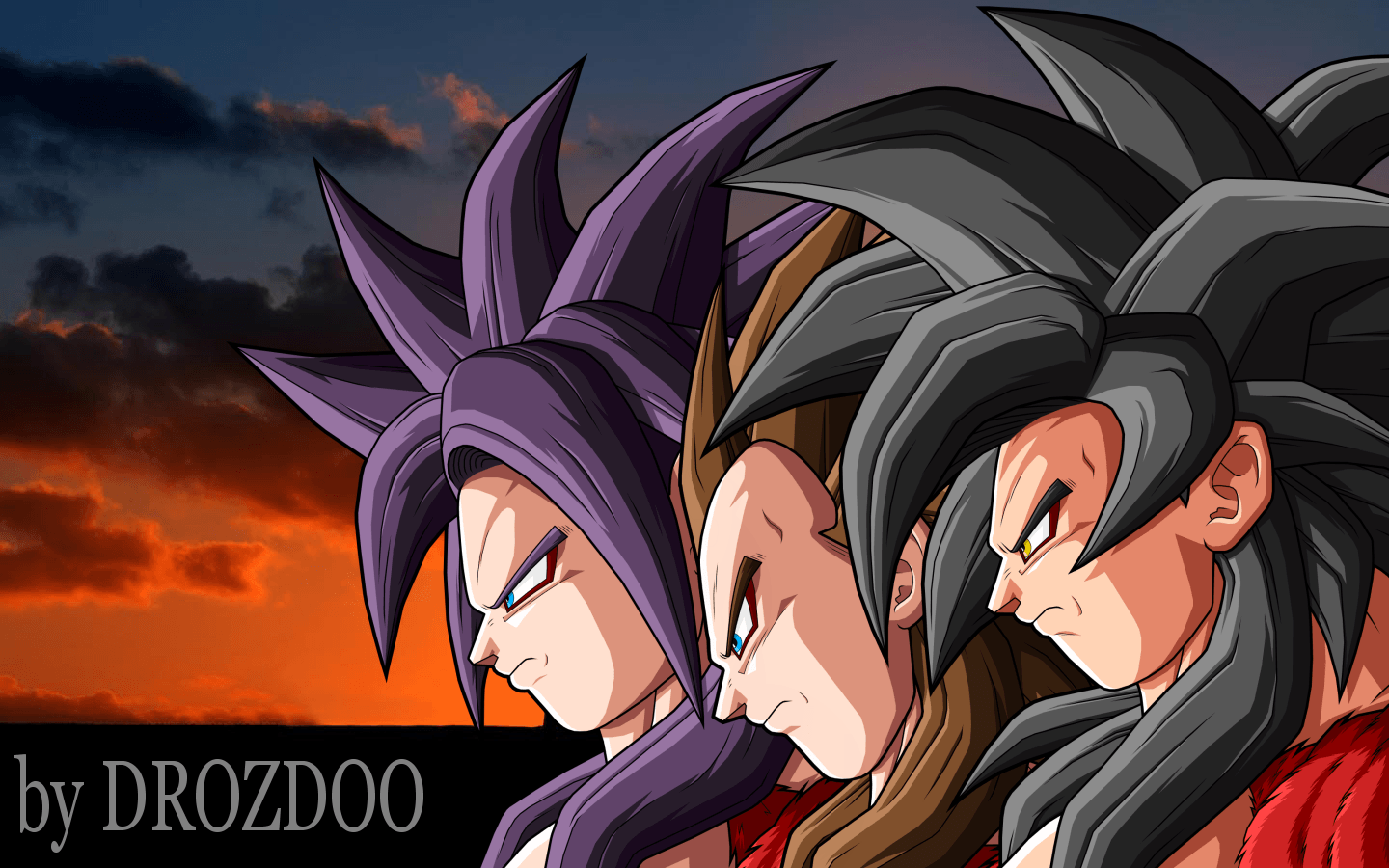 Goku &Amp; Vegeta Ssj4 Wallpapers