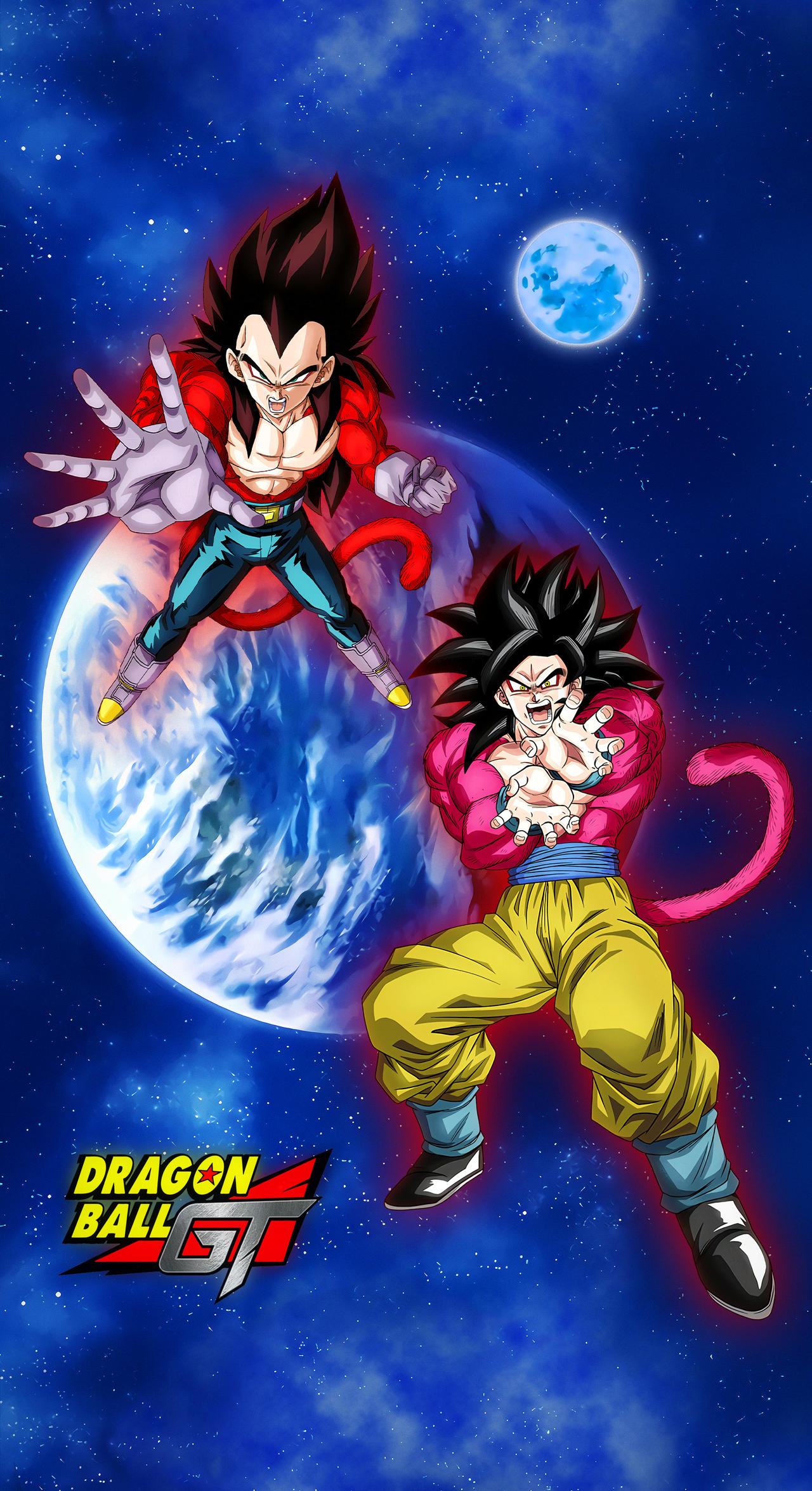 Goku &Amp; Vegeta Ssj4 Wallpapers