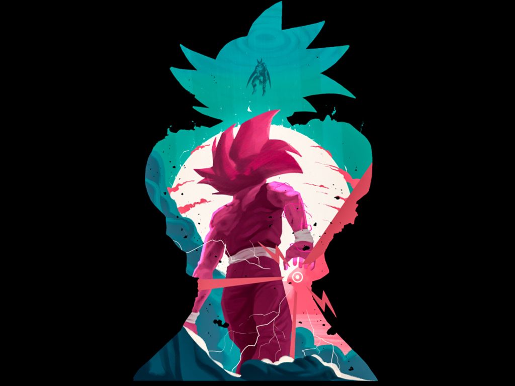 Goku 4K Minimal Wallpapers