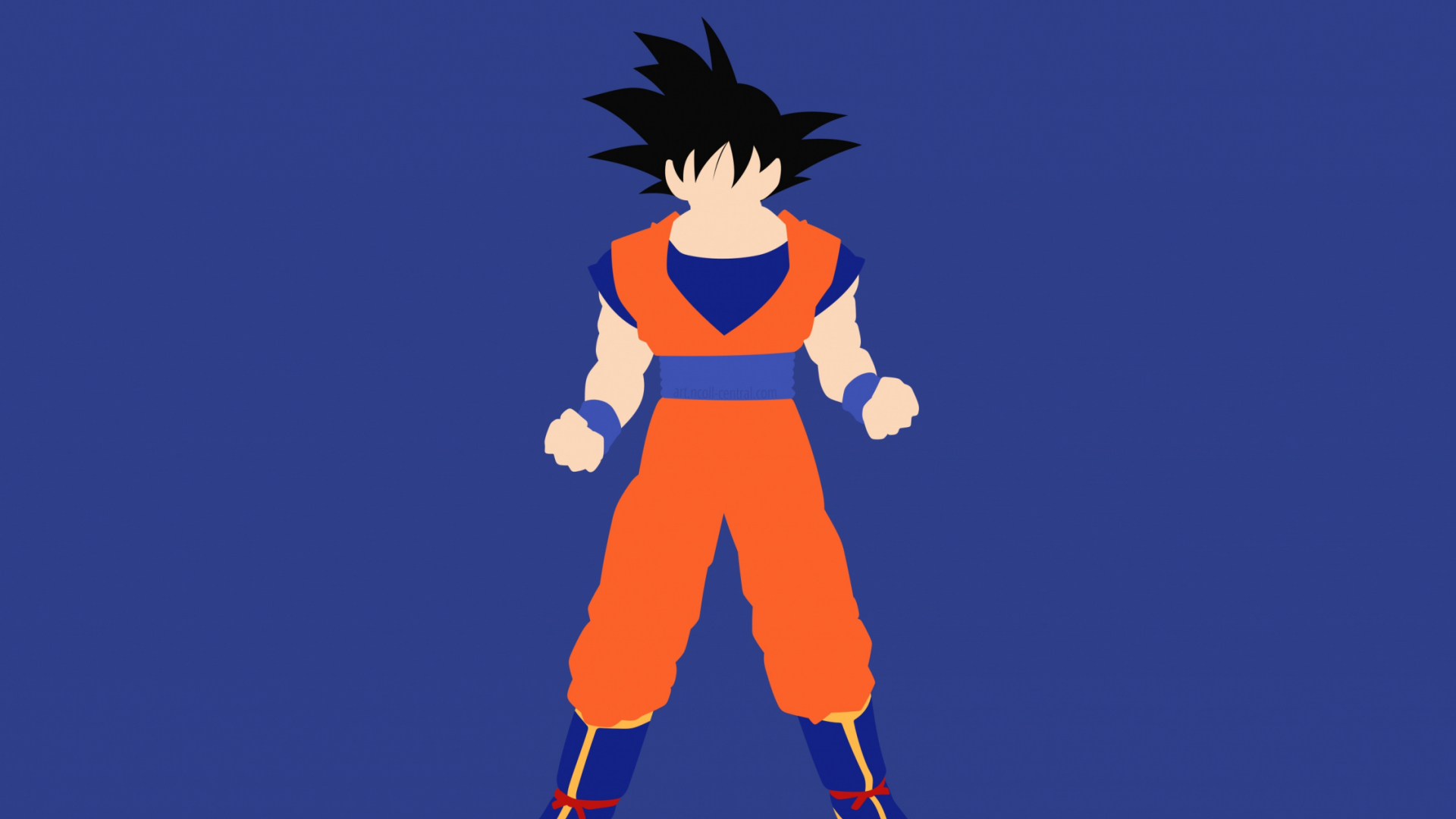 Goku 4K Minimal Wallpapers