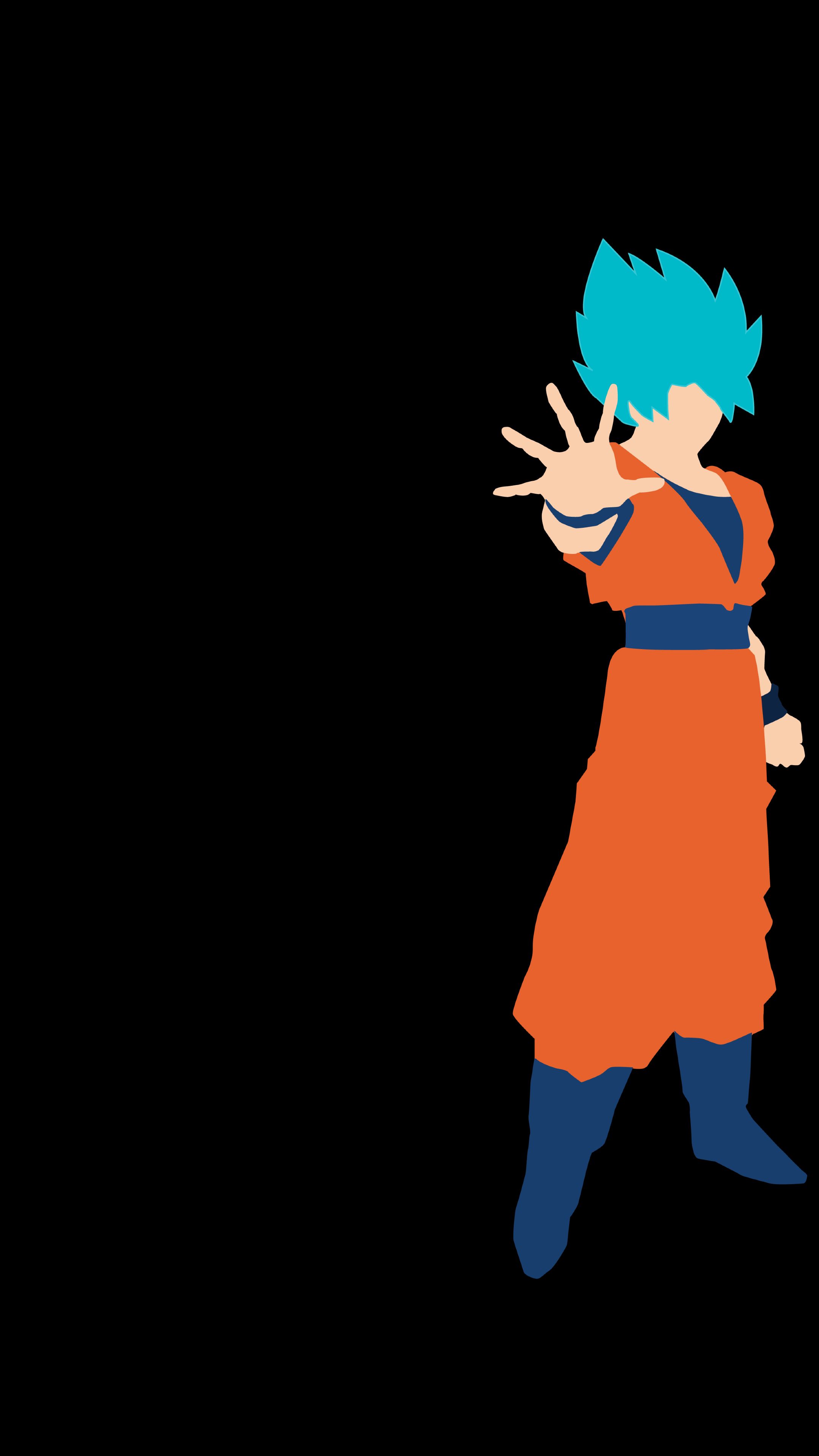 Goku 4K Minimal Wallpapers