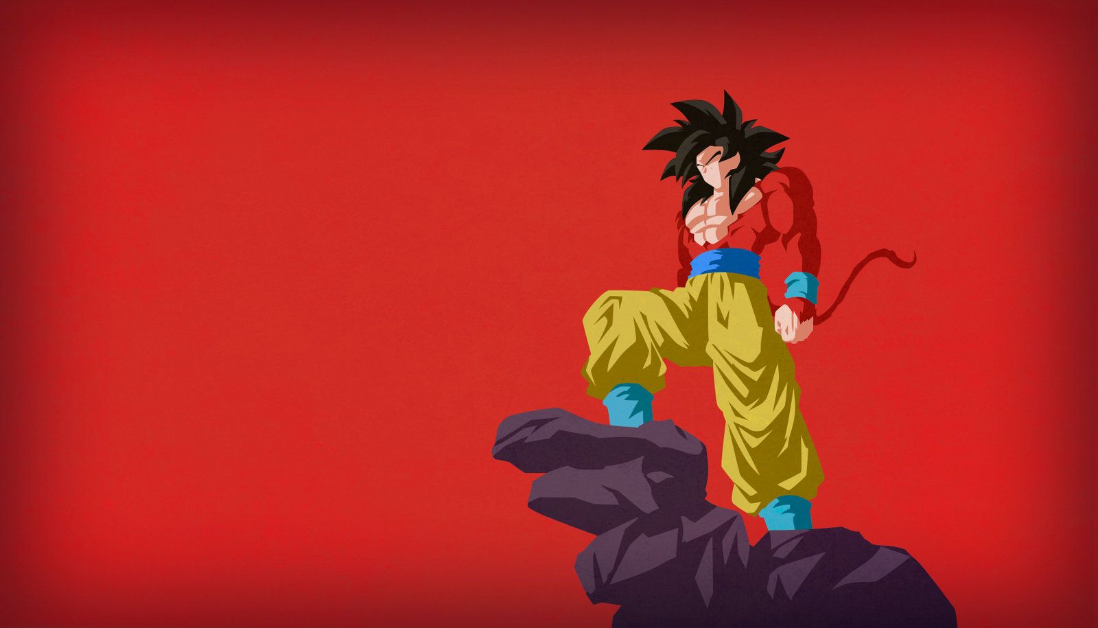 Goku 4K Minimal Wallpapers