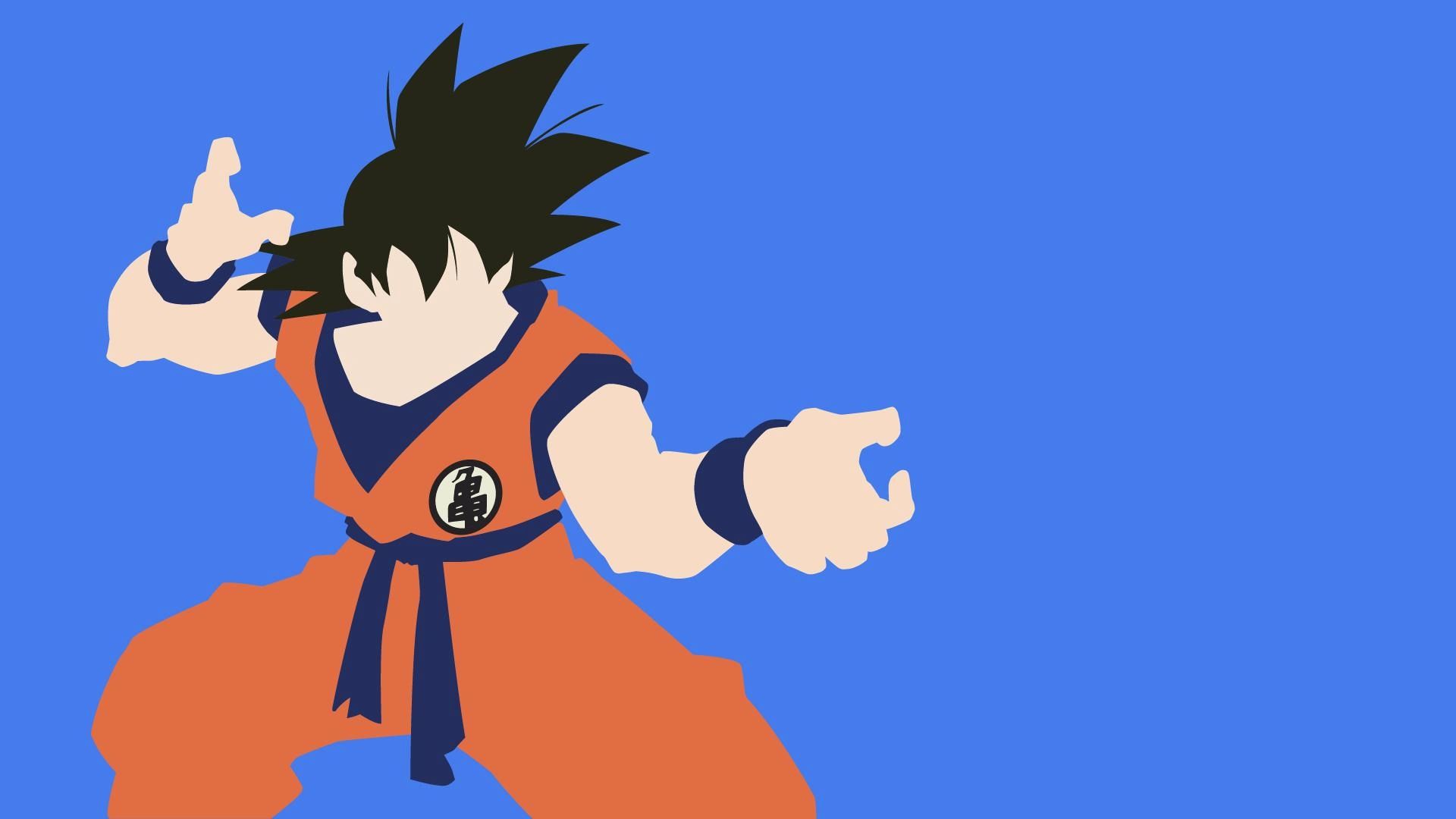 Goku 4K Minimal Wallpapers