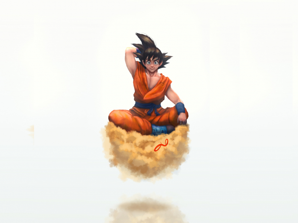 Goku 4K Minimal Wallpapers