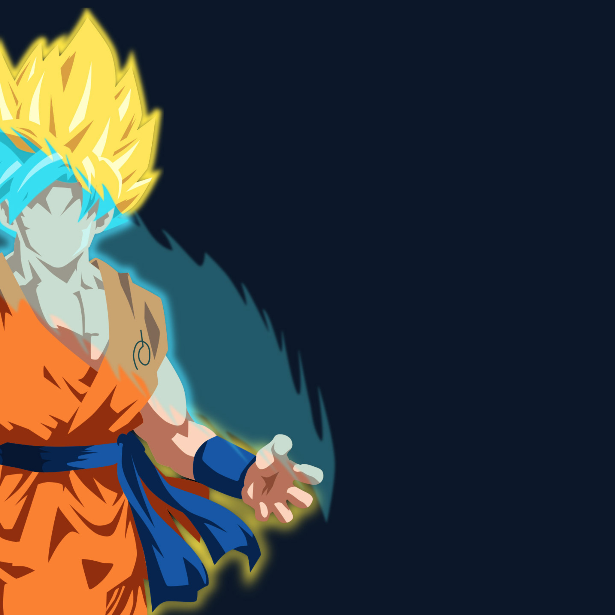 Goku 4K Minimal Wallpapers