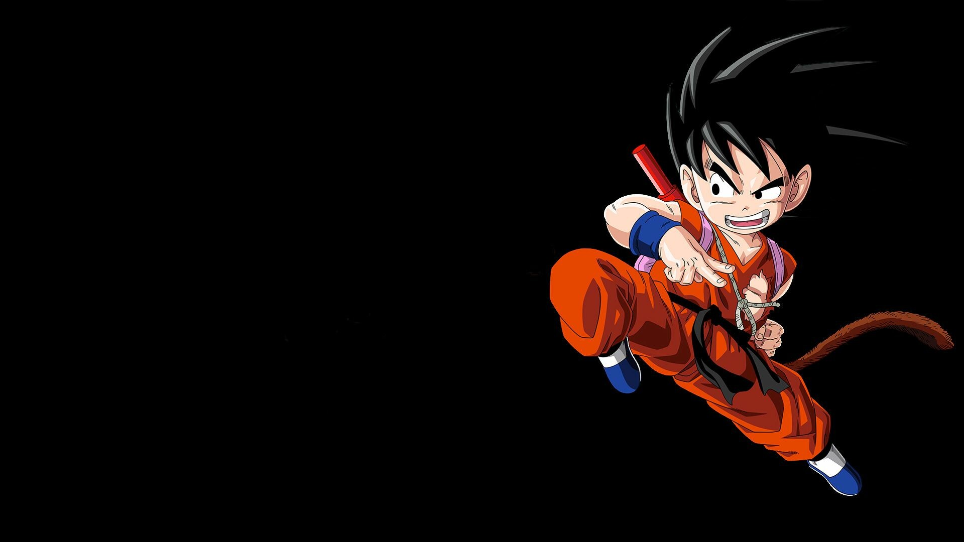 Goku 4K Minimal Wallpapers