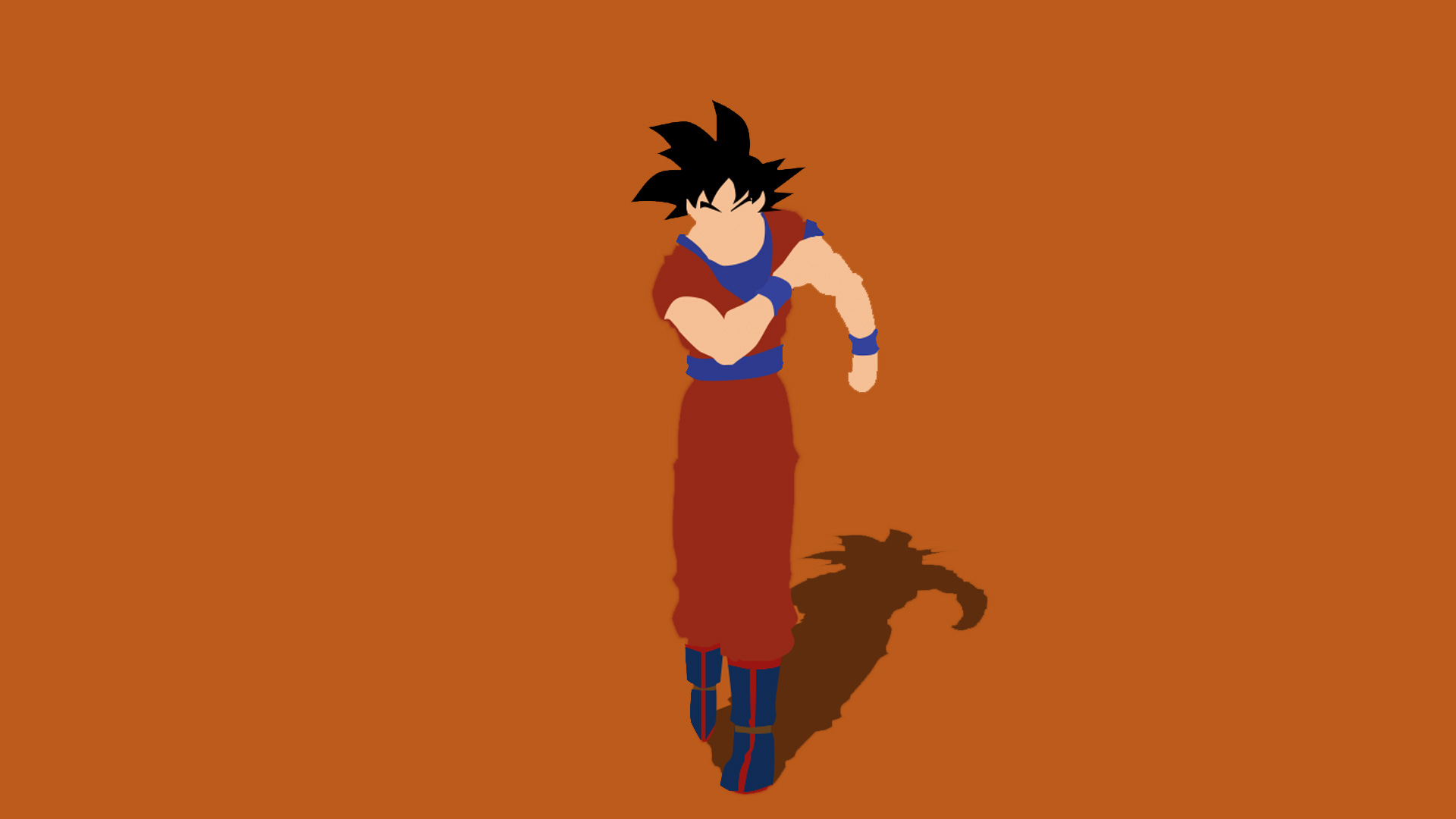 Goku 4K Minimal Wallpapers