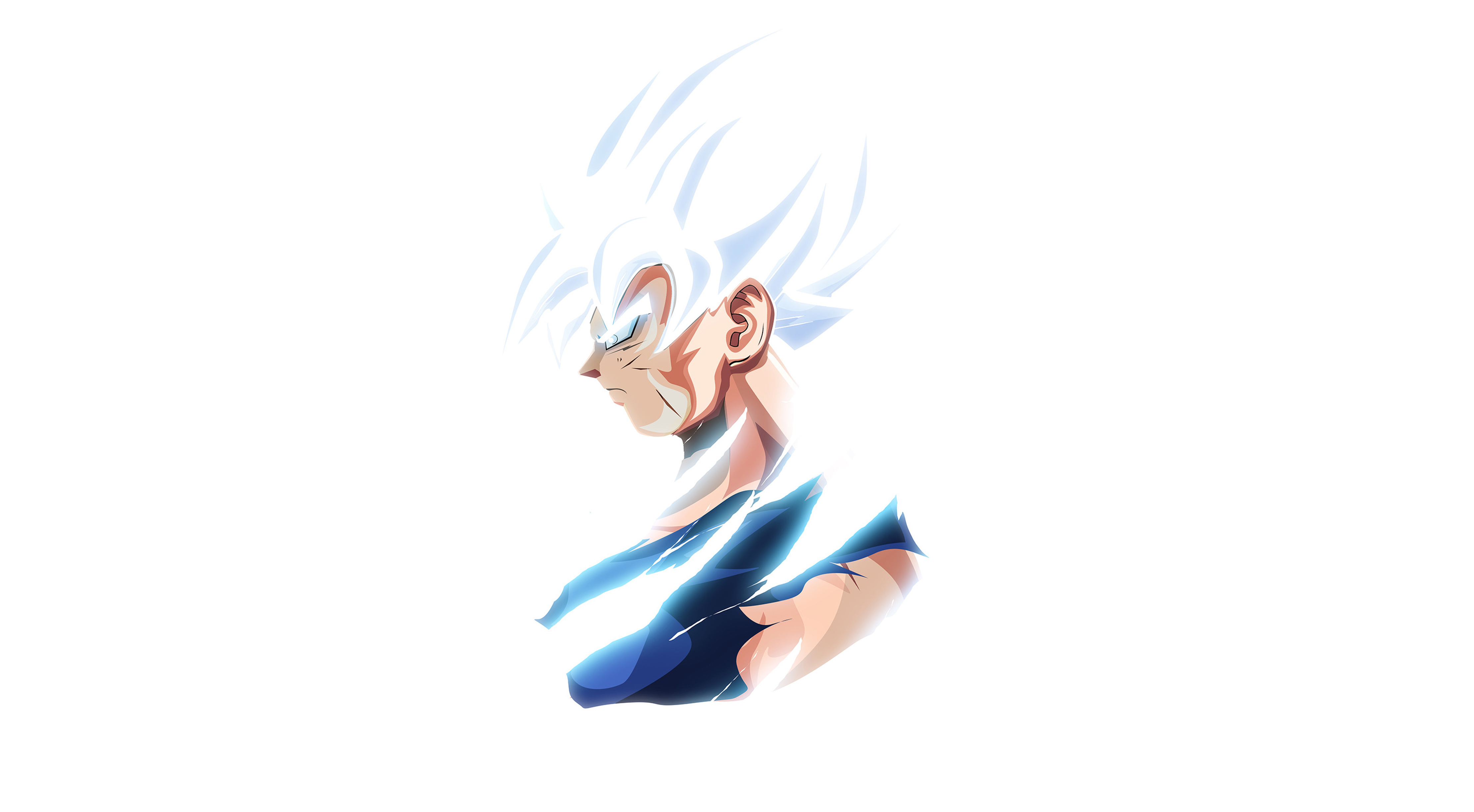 Goku 4K Minimal Wallpapers