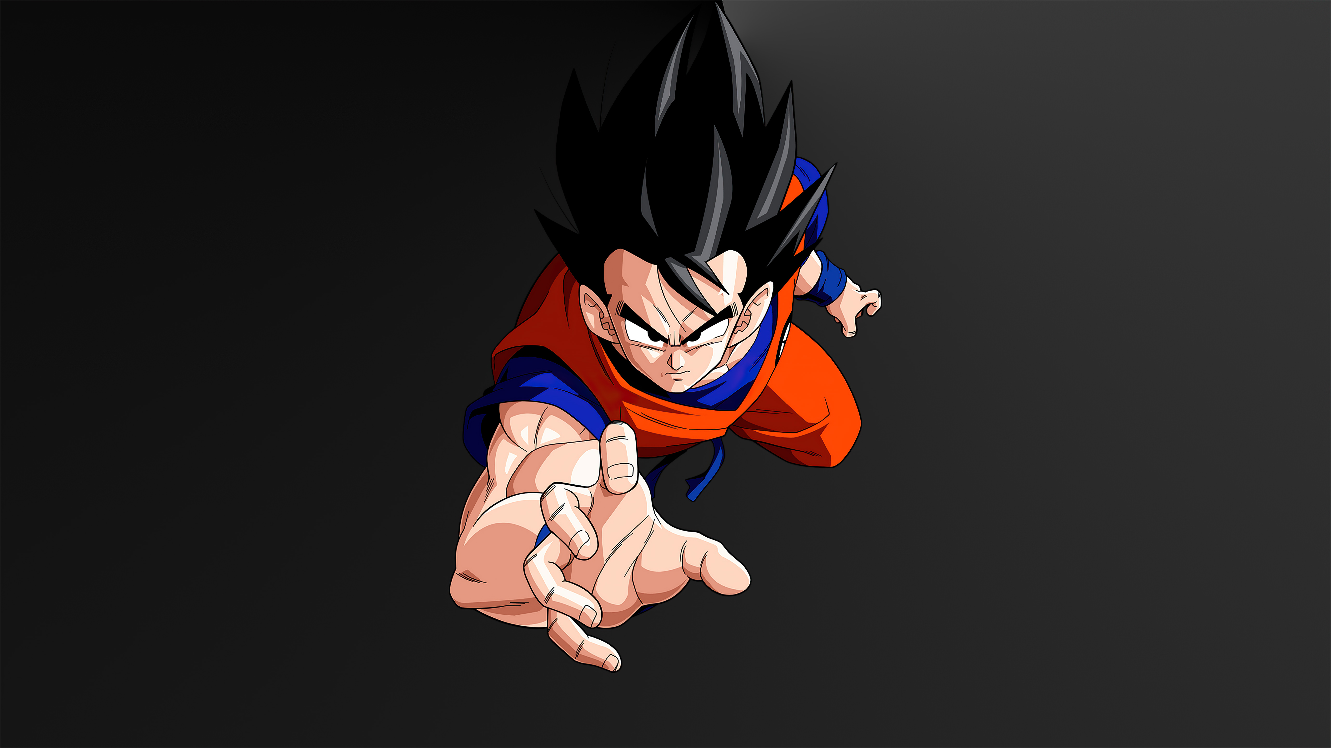 Goku 4K Minimal Wallpapers