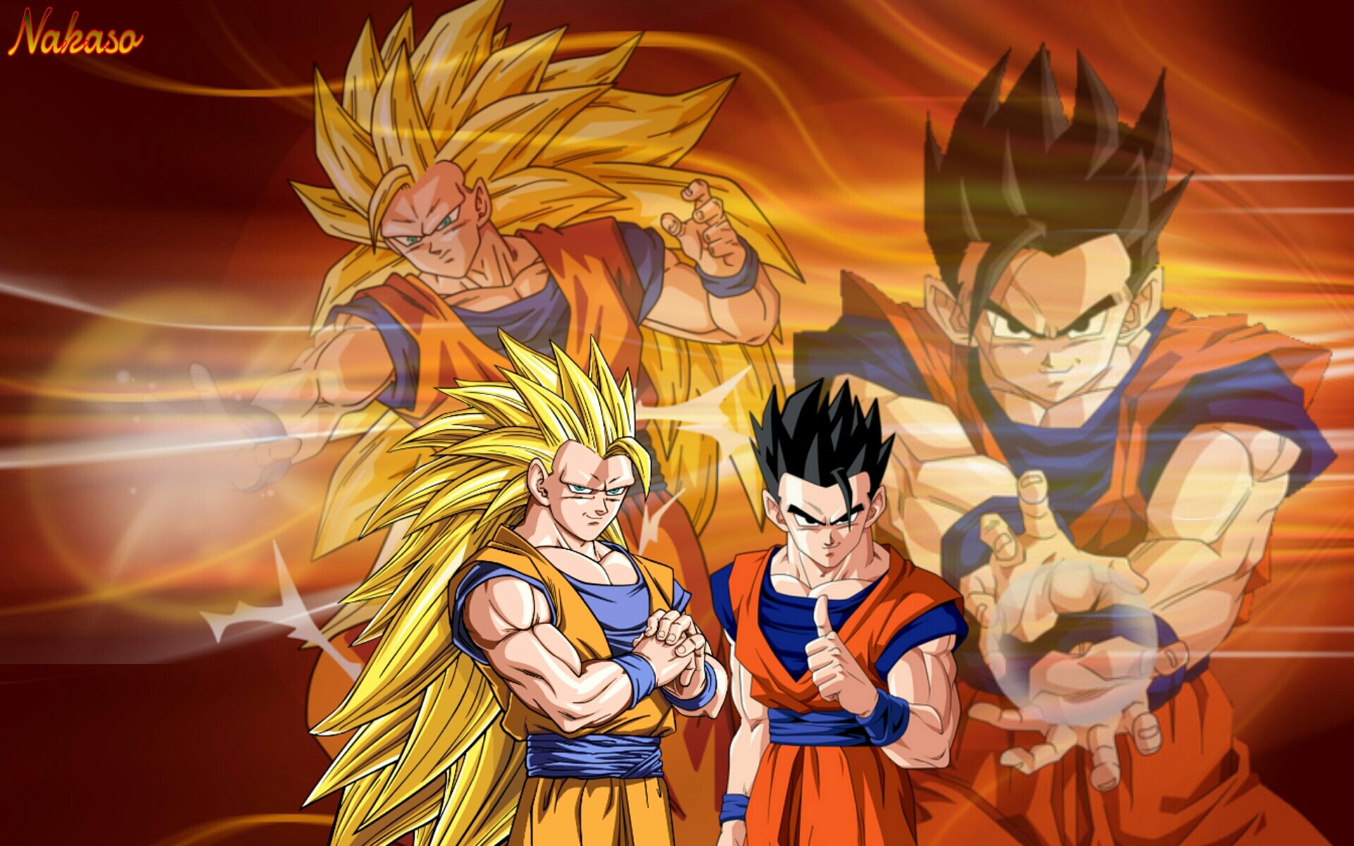 Goku And Gohan Wallpapers