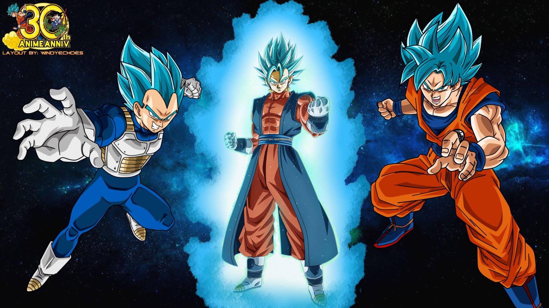 Goku And Vegeta Fusion Wallpapers