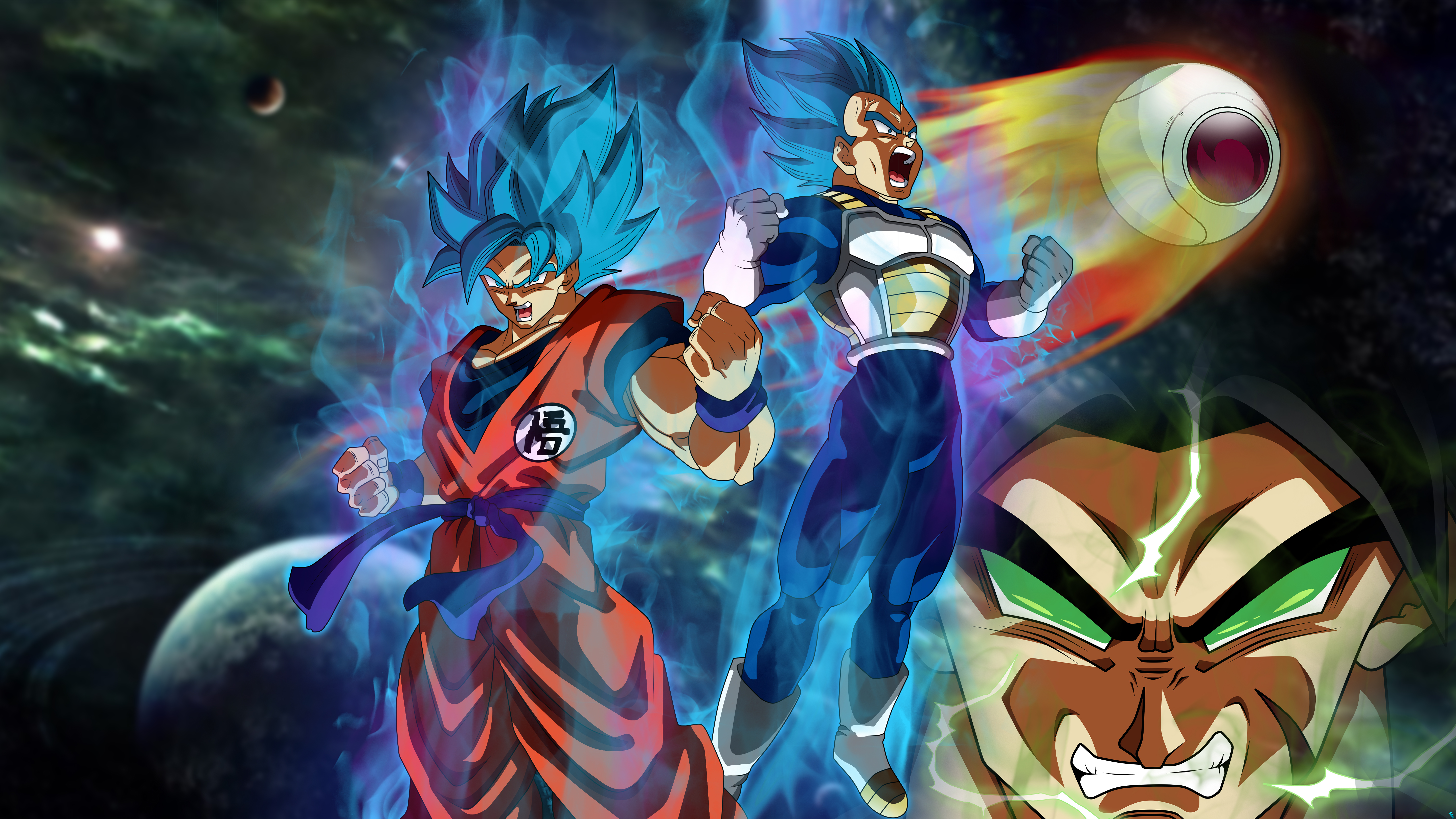 Goku And Vegeta Wallpapers