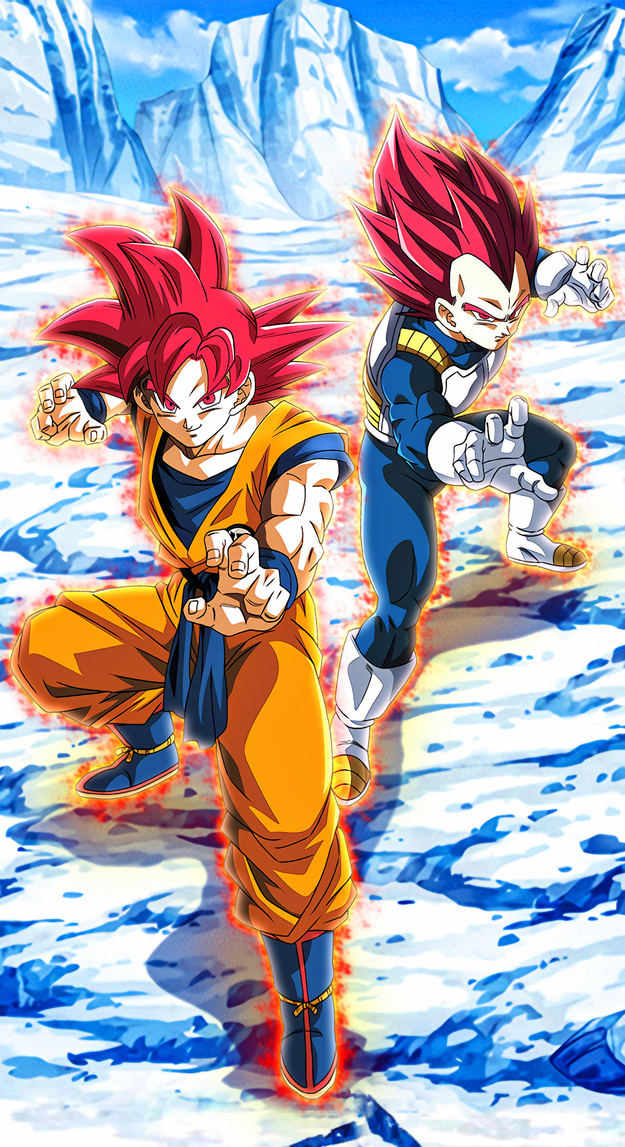 Goku And Vegeta Wallpapers