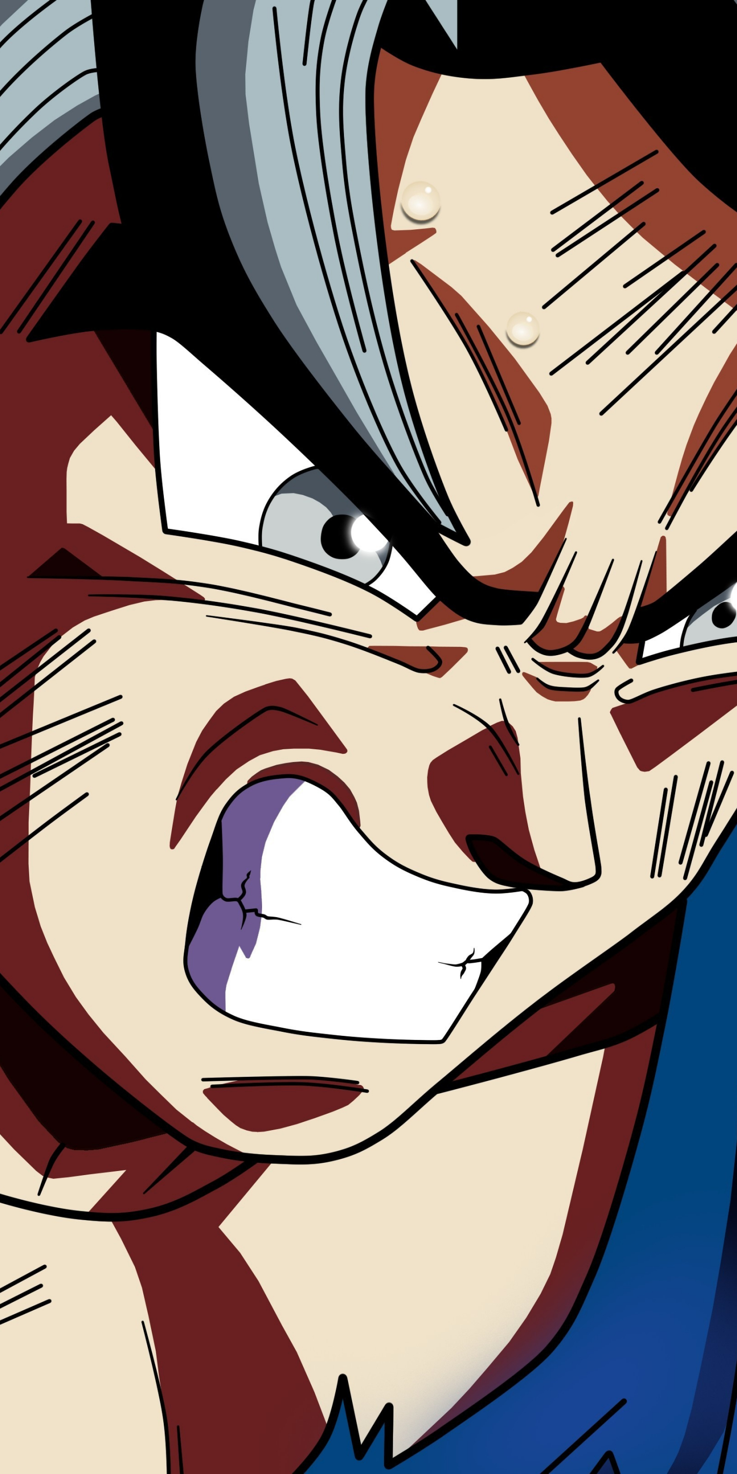 Goku Angry Face Wallpapers