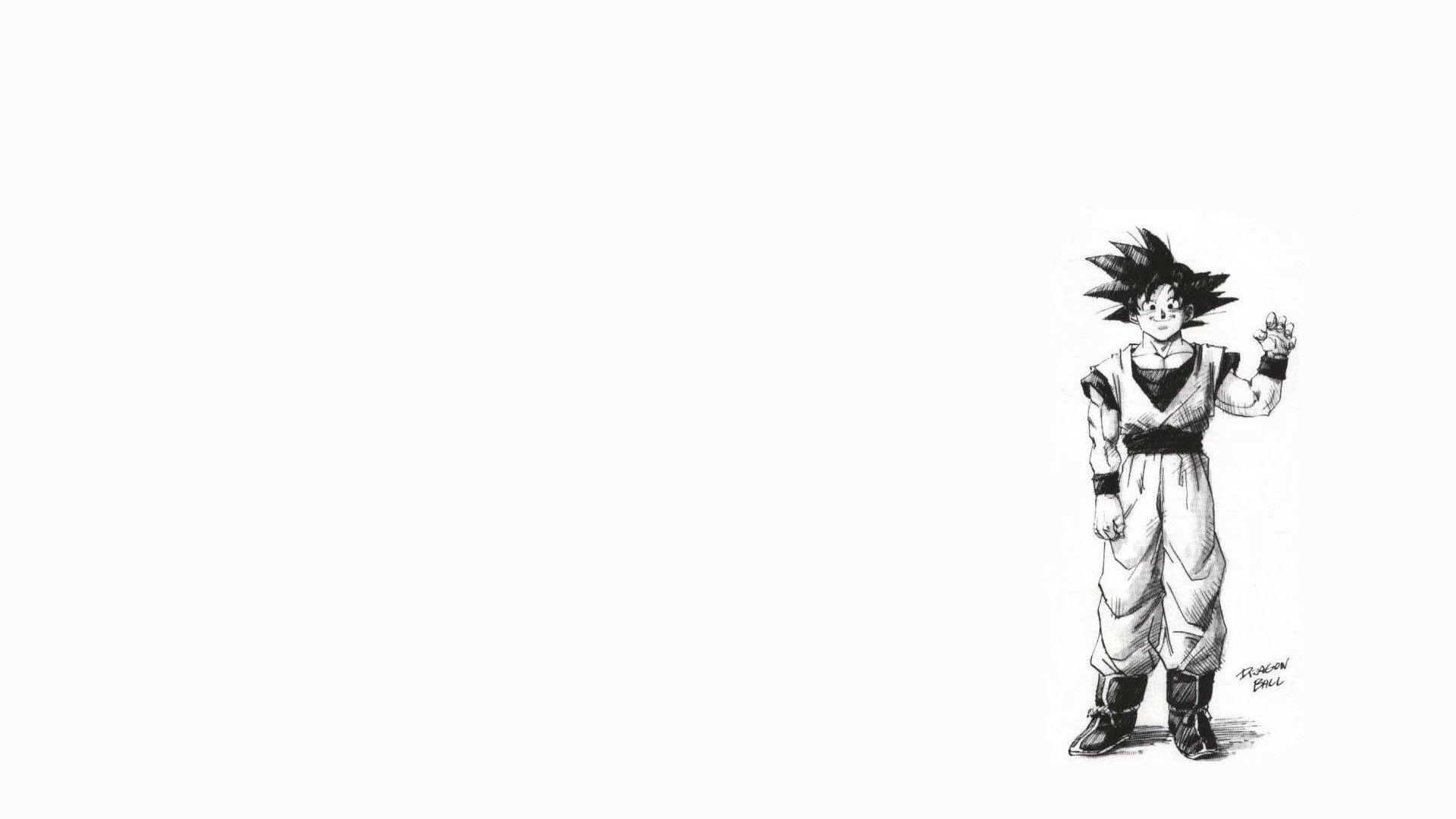 Goku Black And White Wallpapers