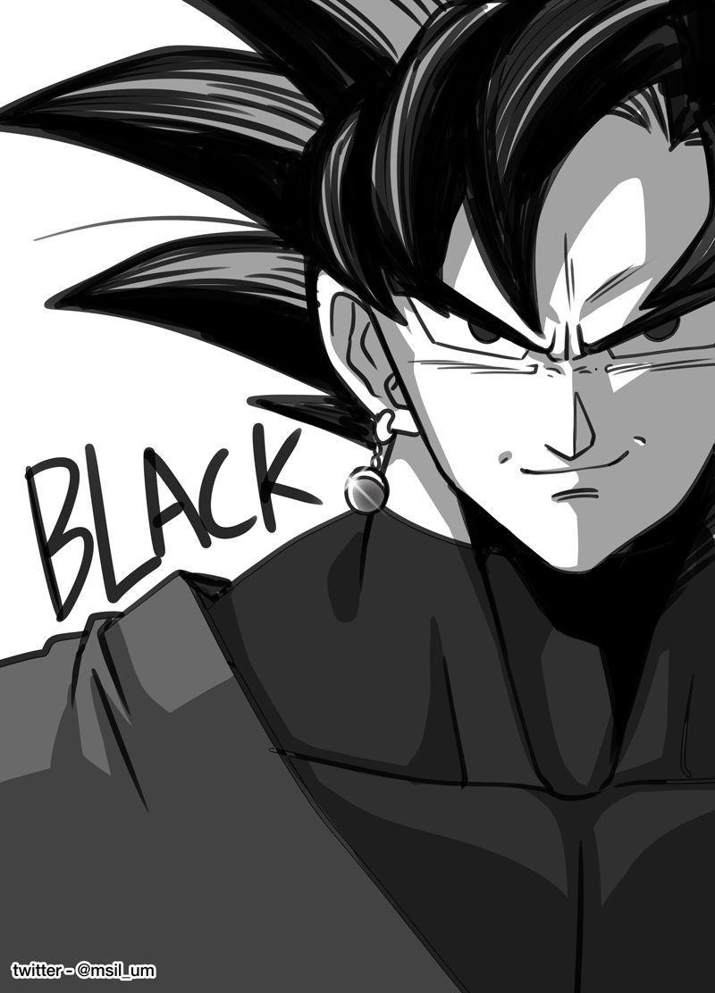 Goku Black And White Wallpapers