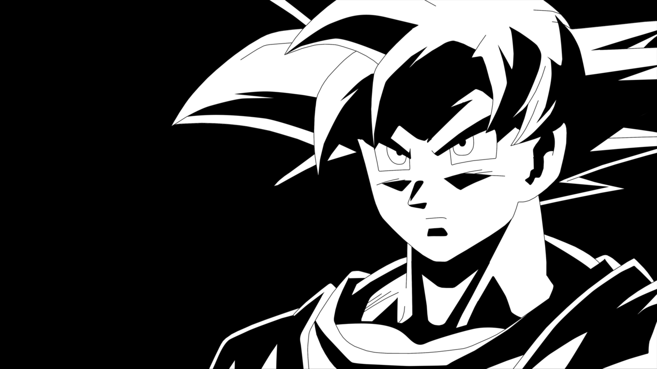 Goku Black And White Wallpapers