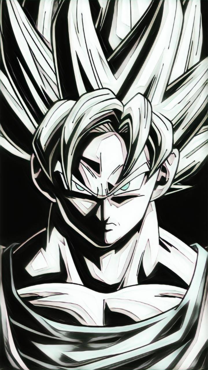 Goku Black And White Wallpapers