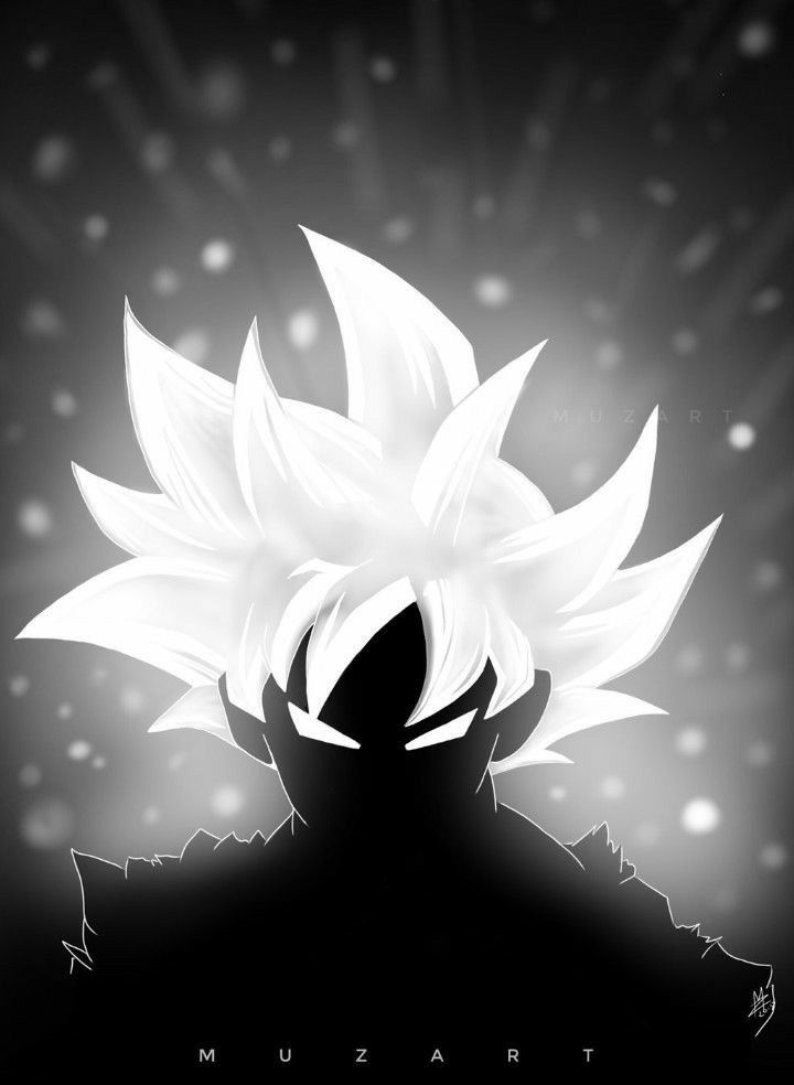 Goku Black And White Wallpapers