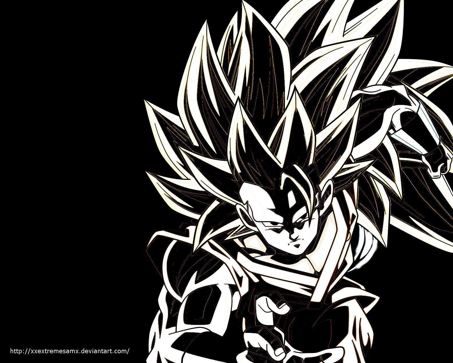 Goku Black And White Wallpapers