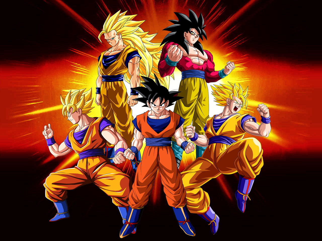 Goku Dbz Art Wallpapers