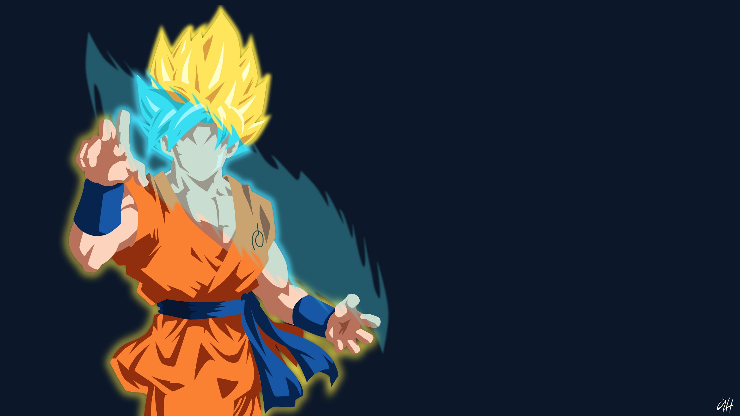 Goku Dragon Ball Minimal Wallpapers