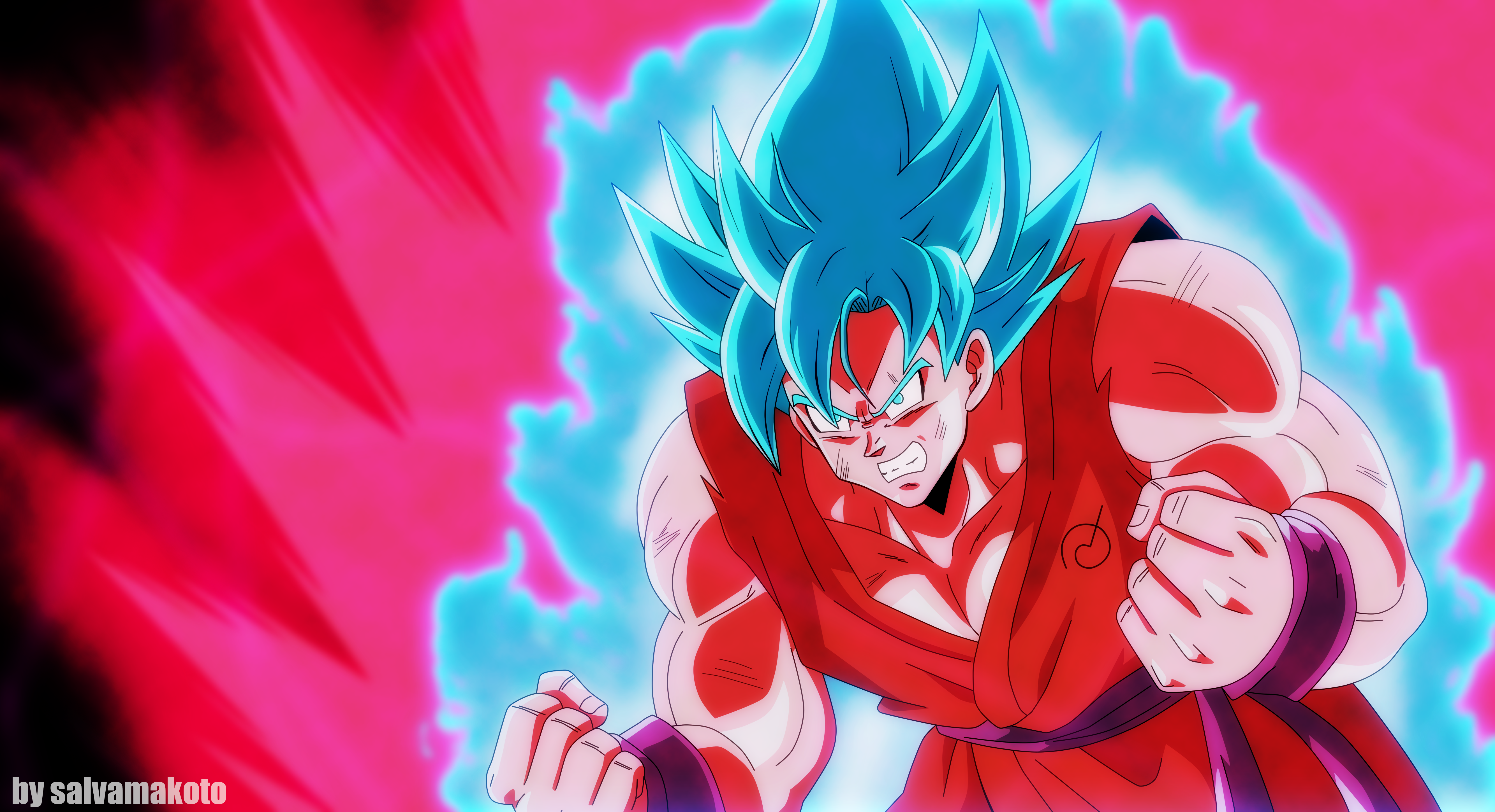 Goku Kaioken Wallpapers