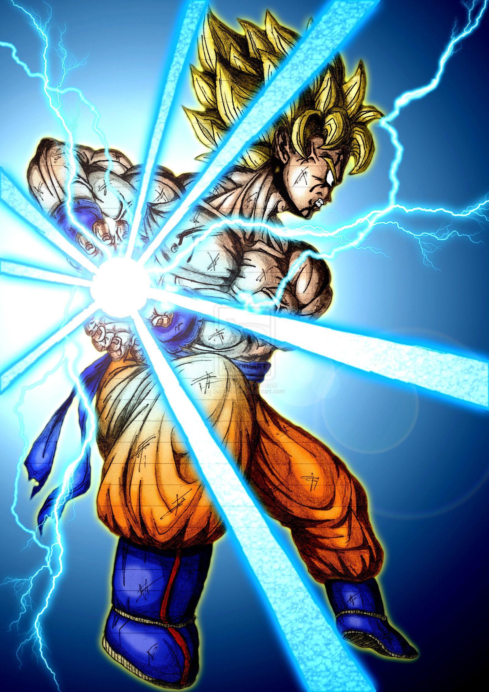 Goku Kamehameha Wallpapers