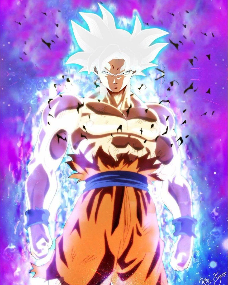 Goku Mastered Ultra Instinct Full Body Wallpapers