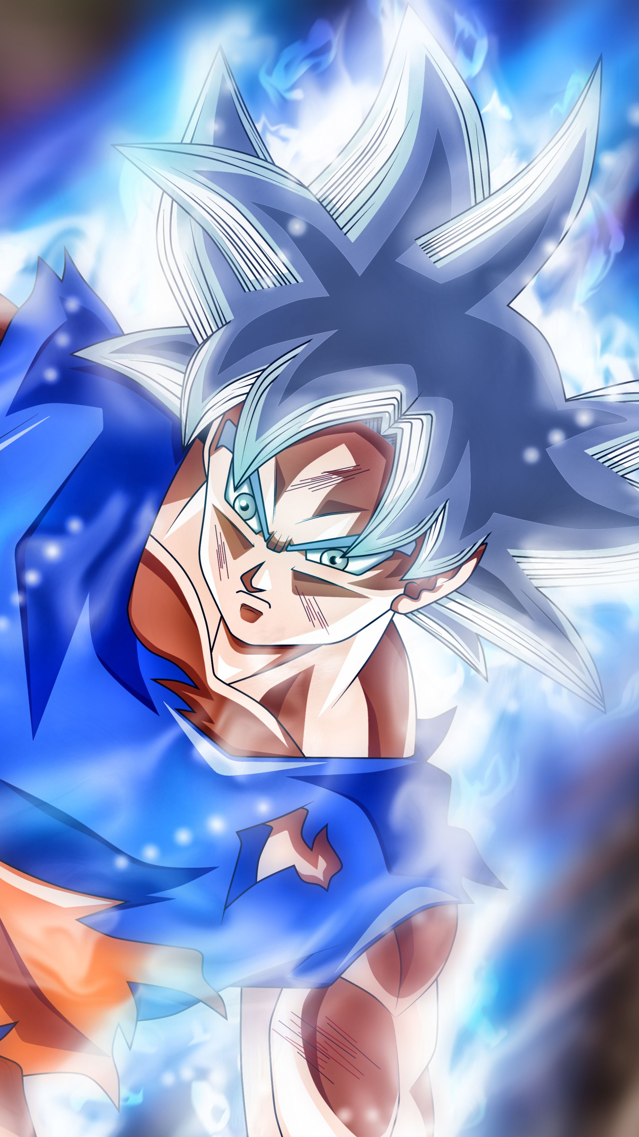 Goku Mastered Ultra Instinct Full Body Wallpapers