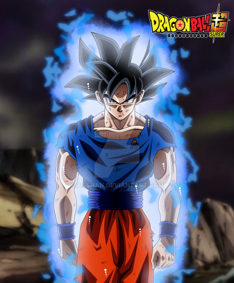 Goku Mastered Ultra Instinct Full Body Wallpapers