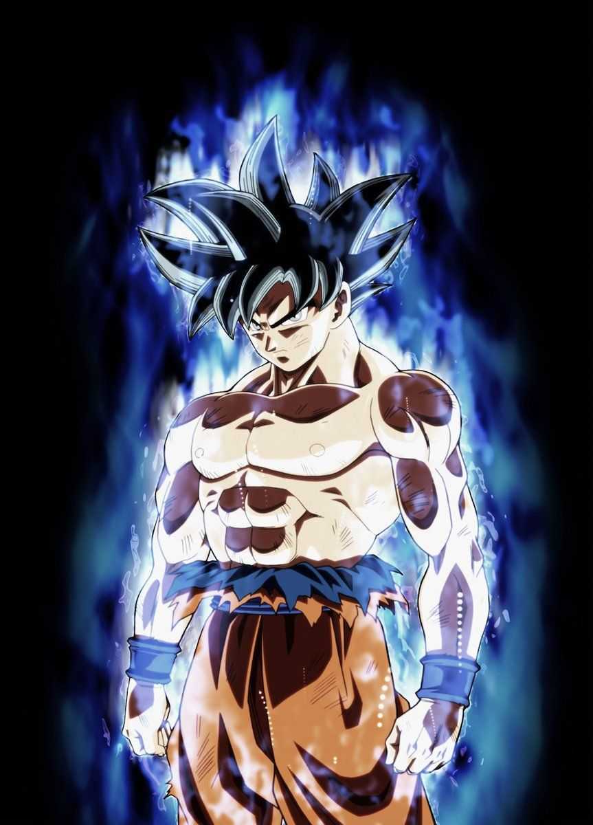 Goku Mastered Ultra Instinct Full Body Wallpapers